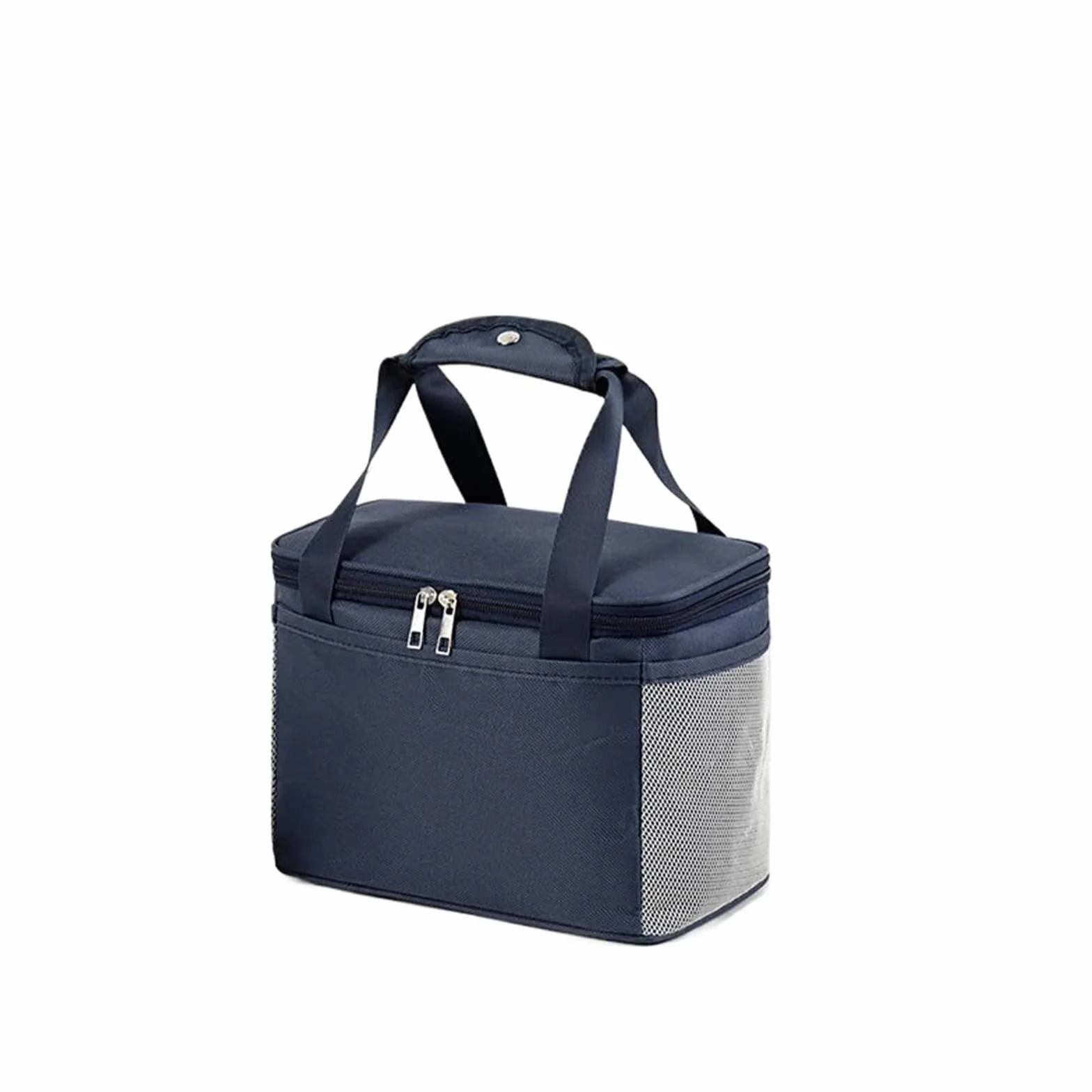 Bolsa de almuerzo portátil, caja térmica for alimentos, refrigerador oficina impermeable, aislada, 2 uds
