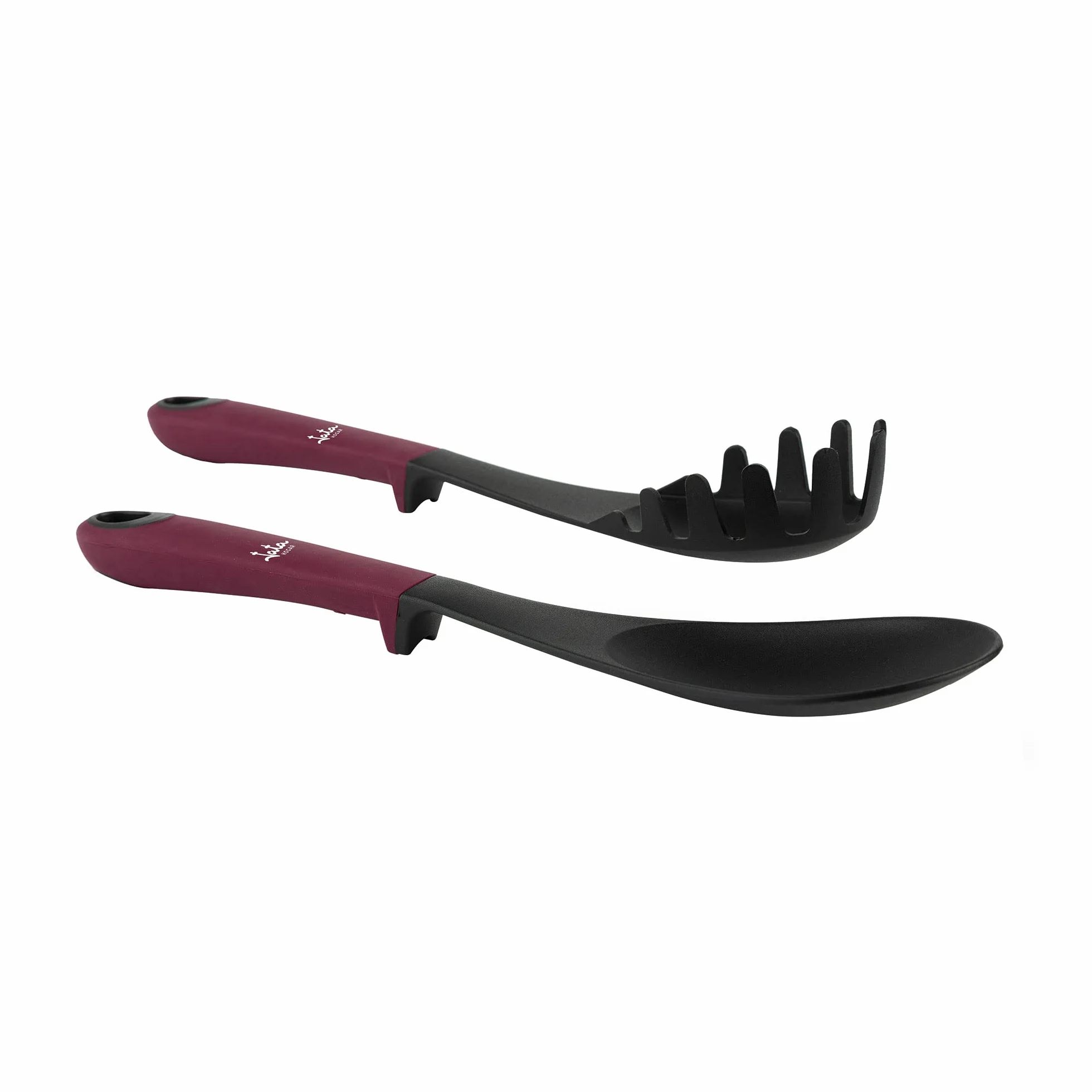 Jata HACC4600 Set 6 utensilios cocina nylon cazo cucharón espumadera cuchara espagueti espátula pala 210ºC