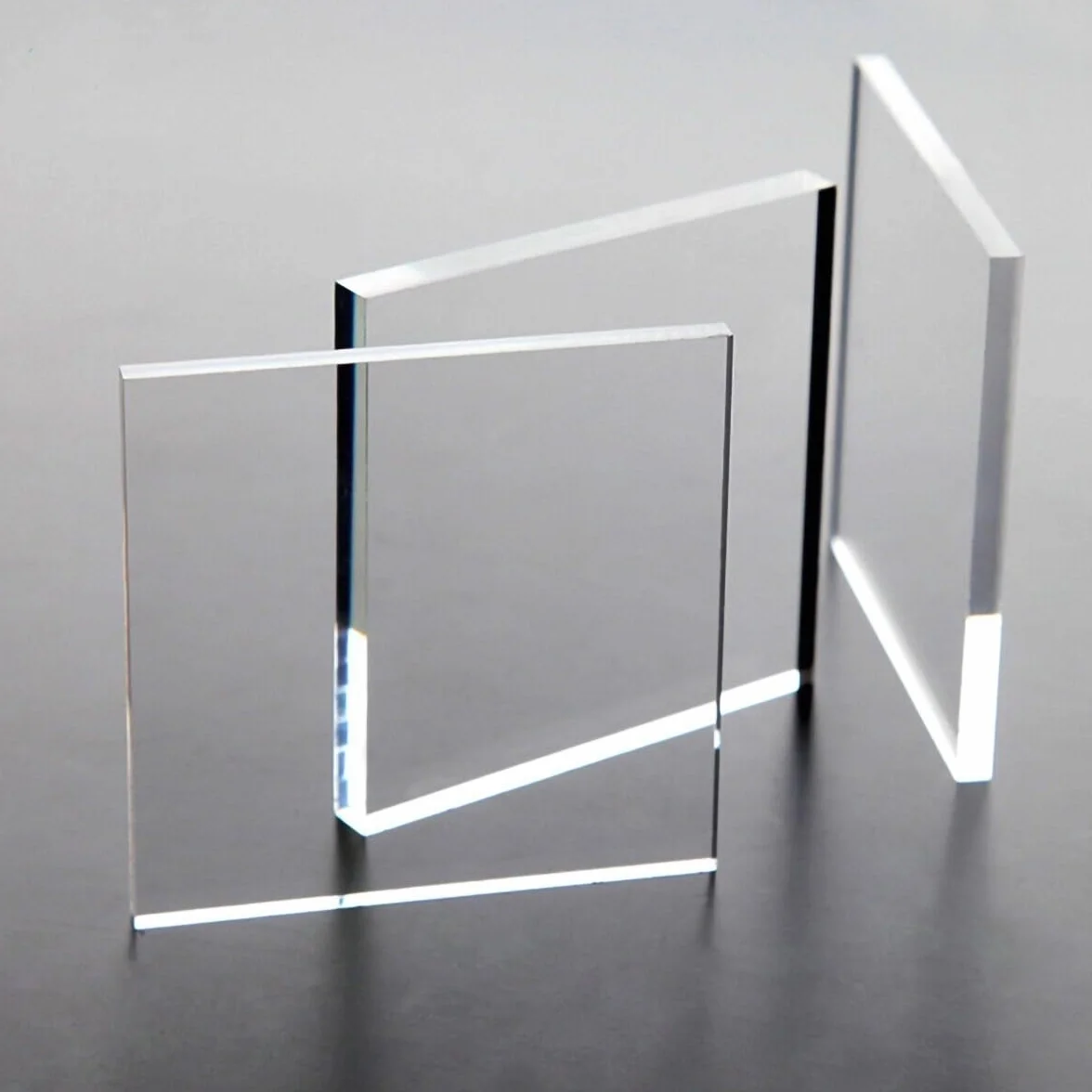 AtHaus® Placa acrílica transparente 4 mm 900 x 500 mm borde pulido liso