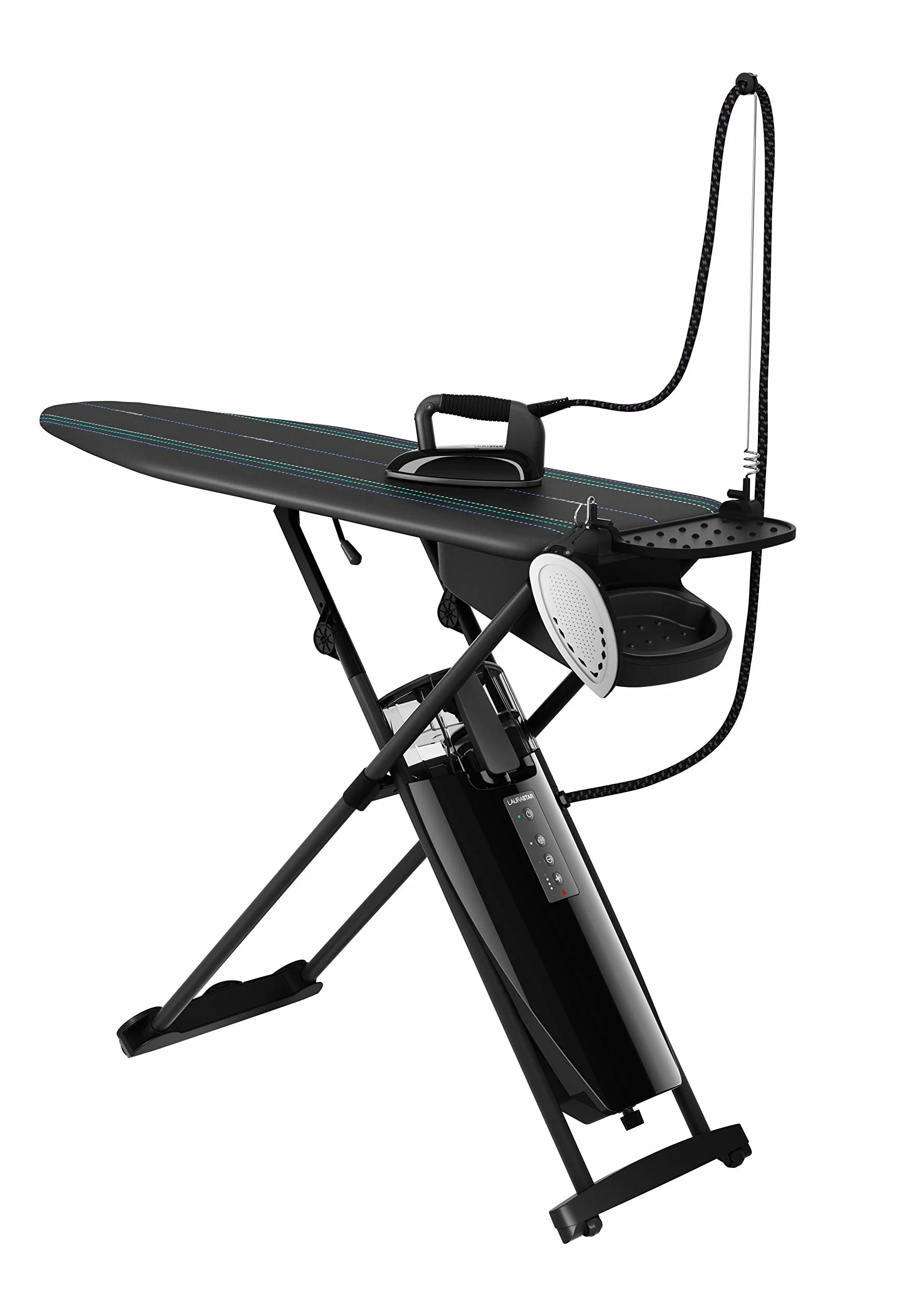 LauraStar Smart U 2200 W 1,2 L Suela de aluminio Negro - Centro de planchado (2200 W, 3,5 bar, 1,2 L, Suela de aluminio, Negro, 2,1 m)