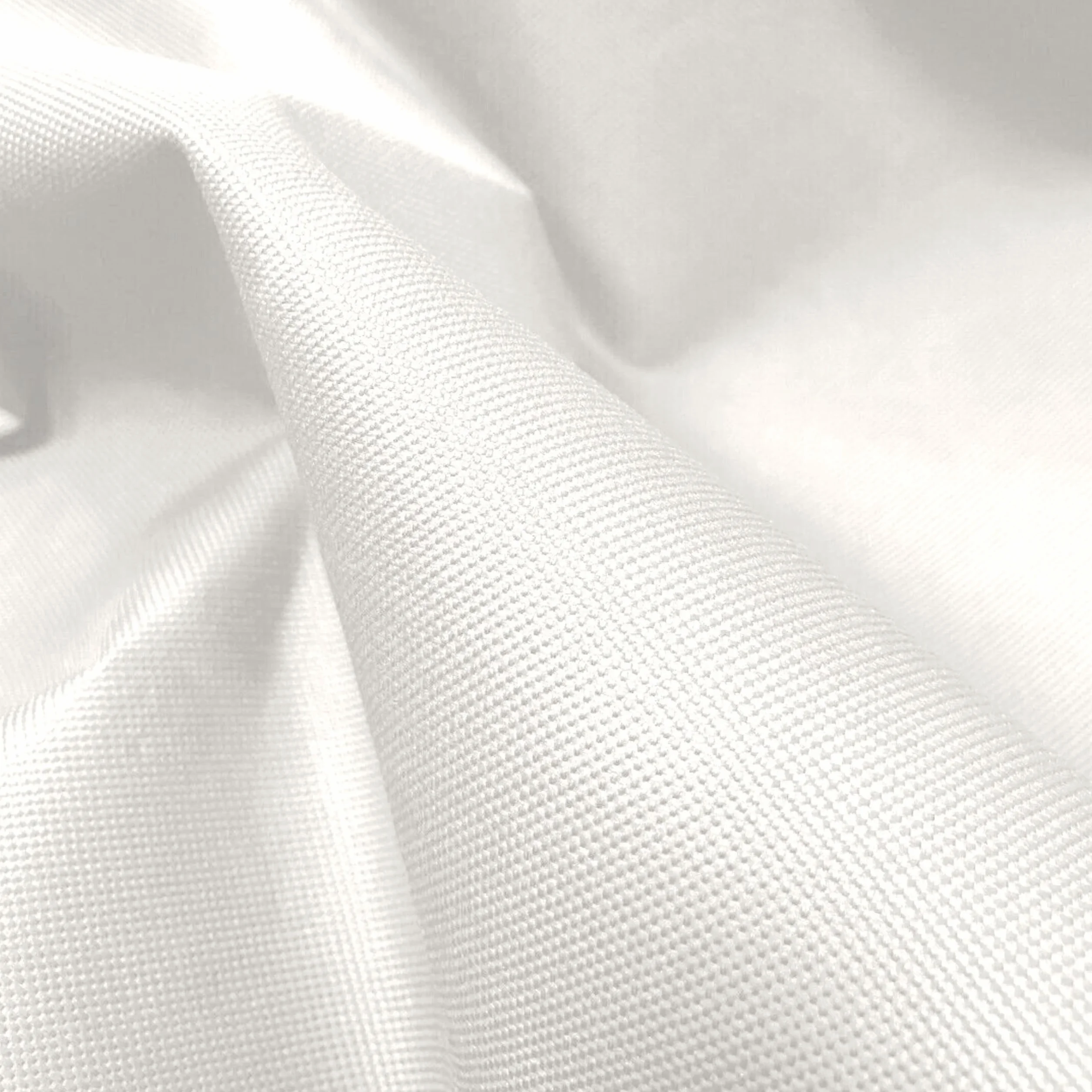 A-Express Pesado 600D Tela Gruesa Lona Impermeable al Aire Libre Cubrir Material Vendido por el medidor - 5 Metro (500cm x 150cm) Blanco