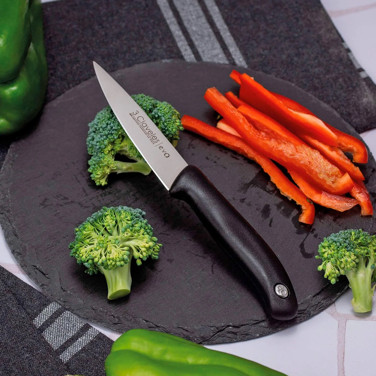 3 Claveles Evo Cuchillo panero 20 cm