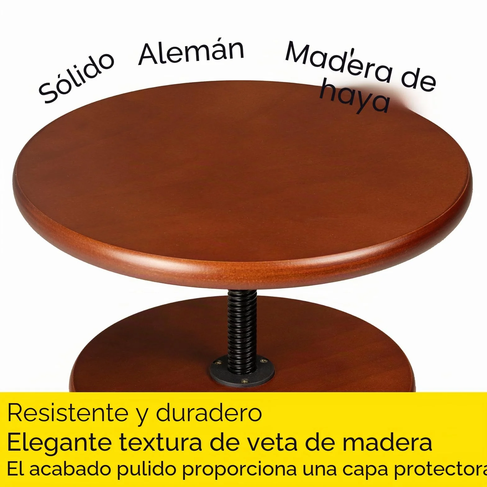 MEEDEN Taburete de Dibujo de Madera: Taburete de Pintura Ajustable en Altura de 48 a 66 cm - Taburete para Dibujo para Artistas y Adultos - Taburete de Arte para Estudio Barra Oficina Cocina