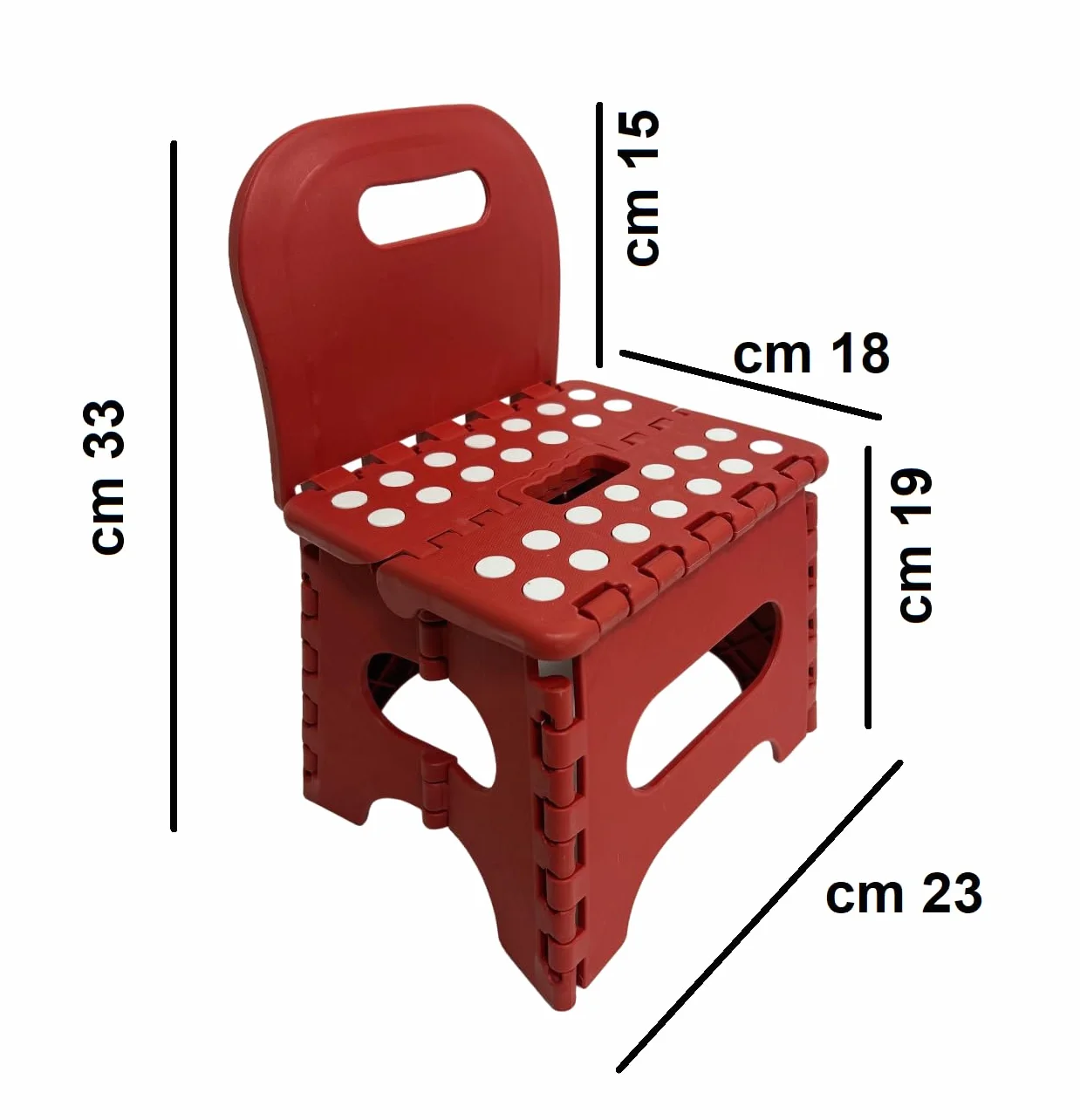 Silla infantil, silla infantil, silla de plástico, plegable y portátil, silla para niños, sillón con respaldo, silla y taburete plegable para niños con respaldo