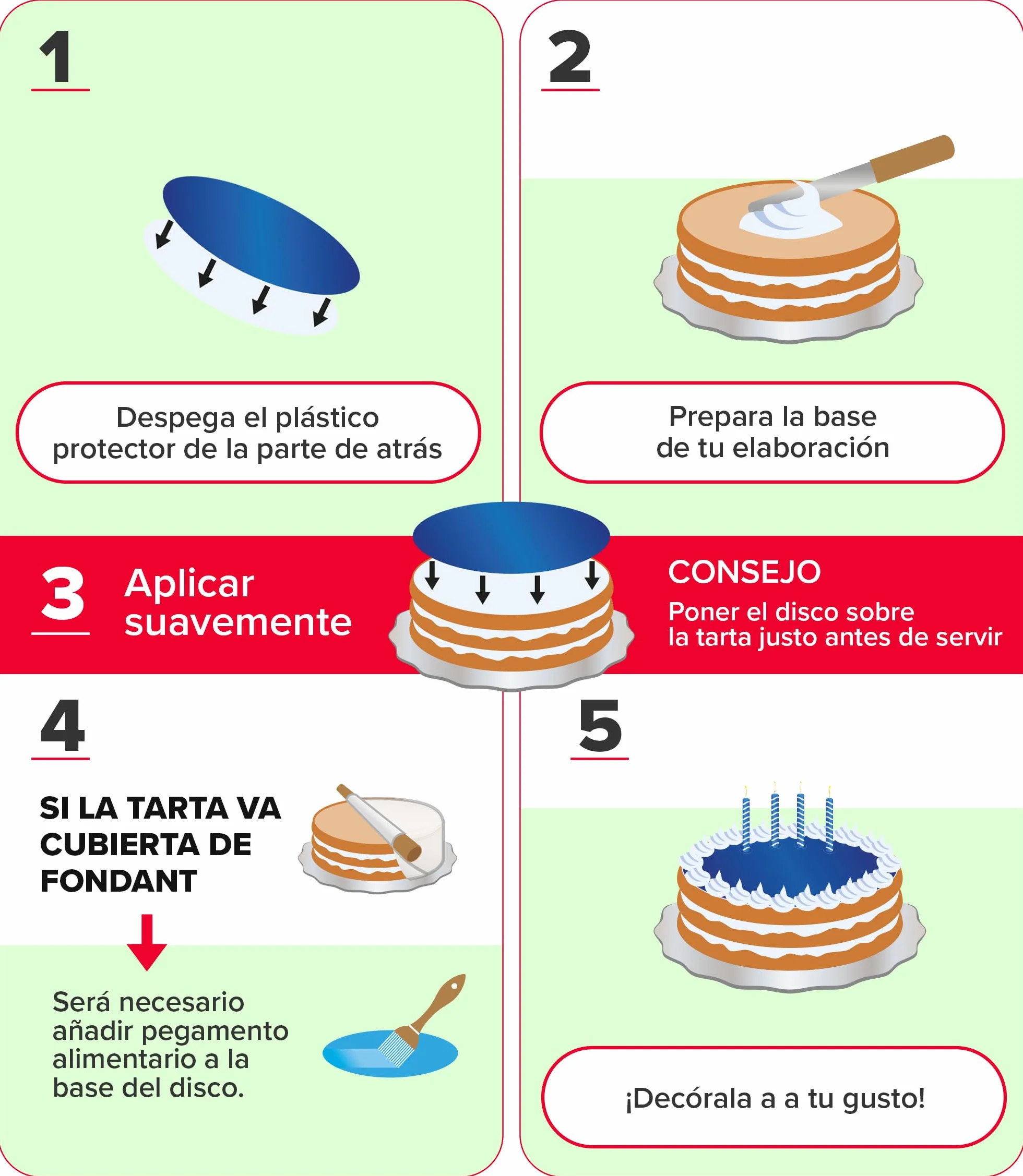 Lámina comestible Campo de Fútbol 20x27cm sin azúcar añadido sin gluten decoración tartas
