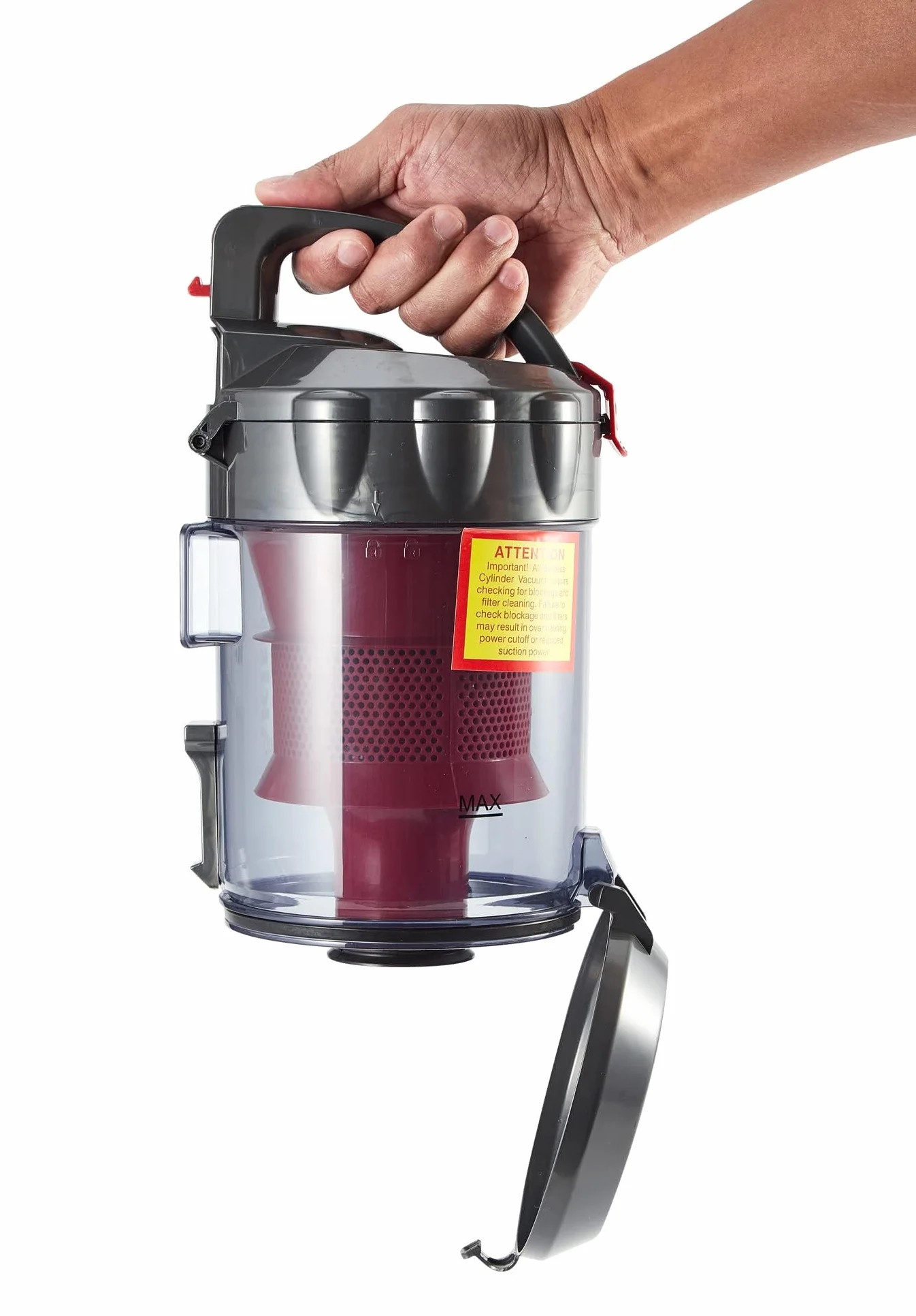 Akitas C6 Aspiradora Sin Bolsa 2.5L con Cabezal Alemán Wessel-Werk, 850W Potente Aspirador Trineo para Suelos Duros y Alfombras
