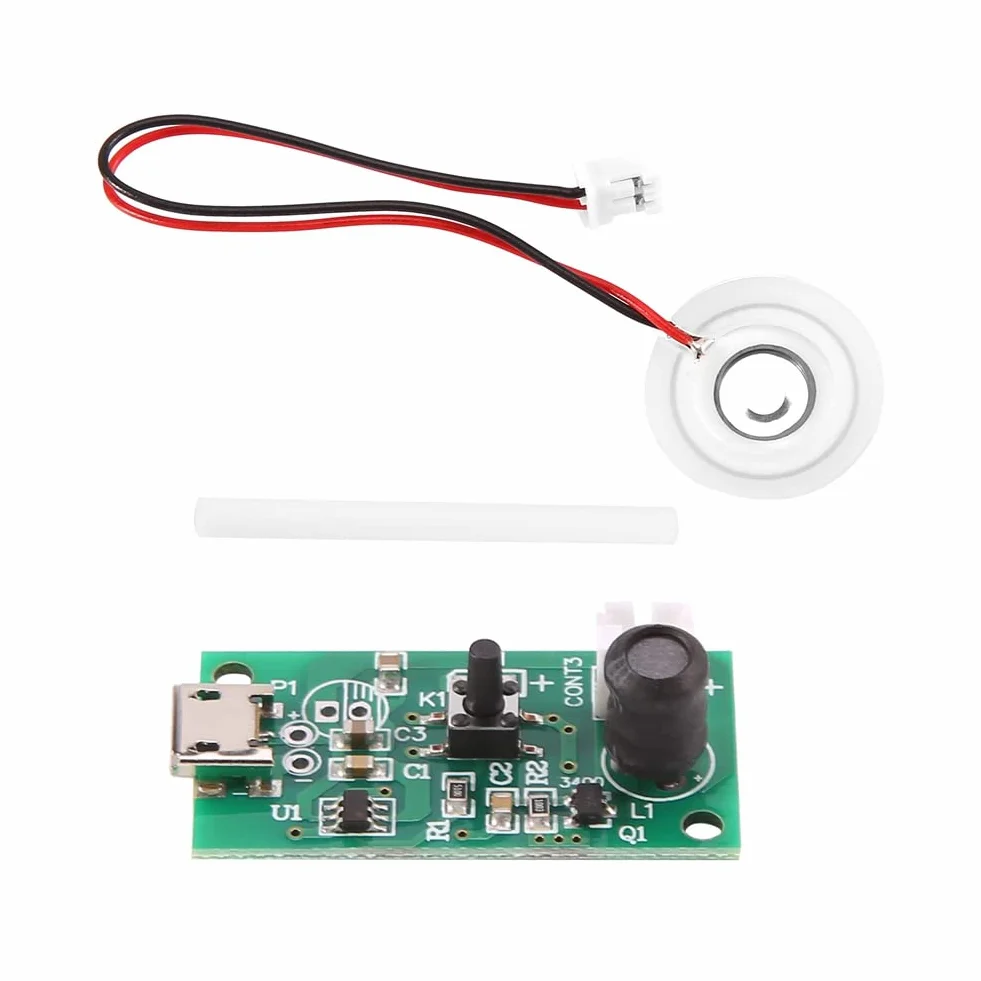 4 unids 20mm ultrasónico niebla fabricante Fogger atomizador transductor atomizador película placa accesorios humidificador Junta en goma