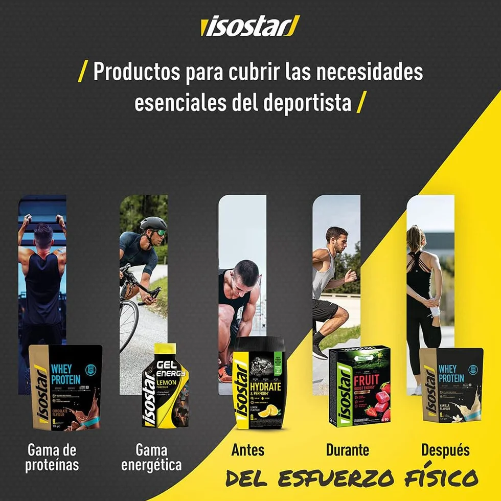ISOSTAR SABOR NARANJA Hydrate & Perform Powertabs Isotónico 120 g