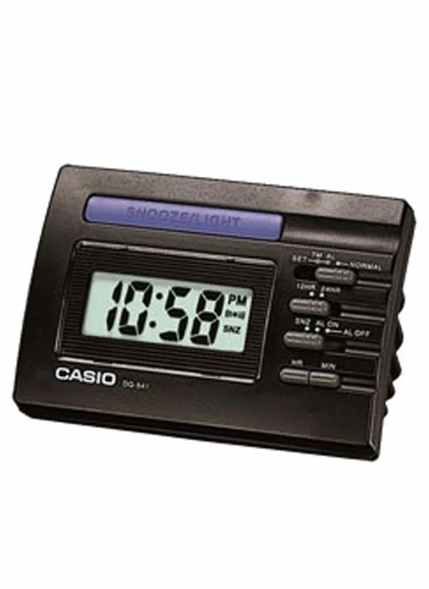 CASIO 10422 DQ-541-1R - Reloj Despertador Digital Negro