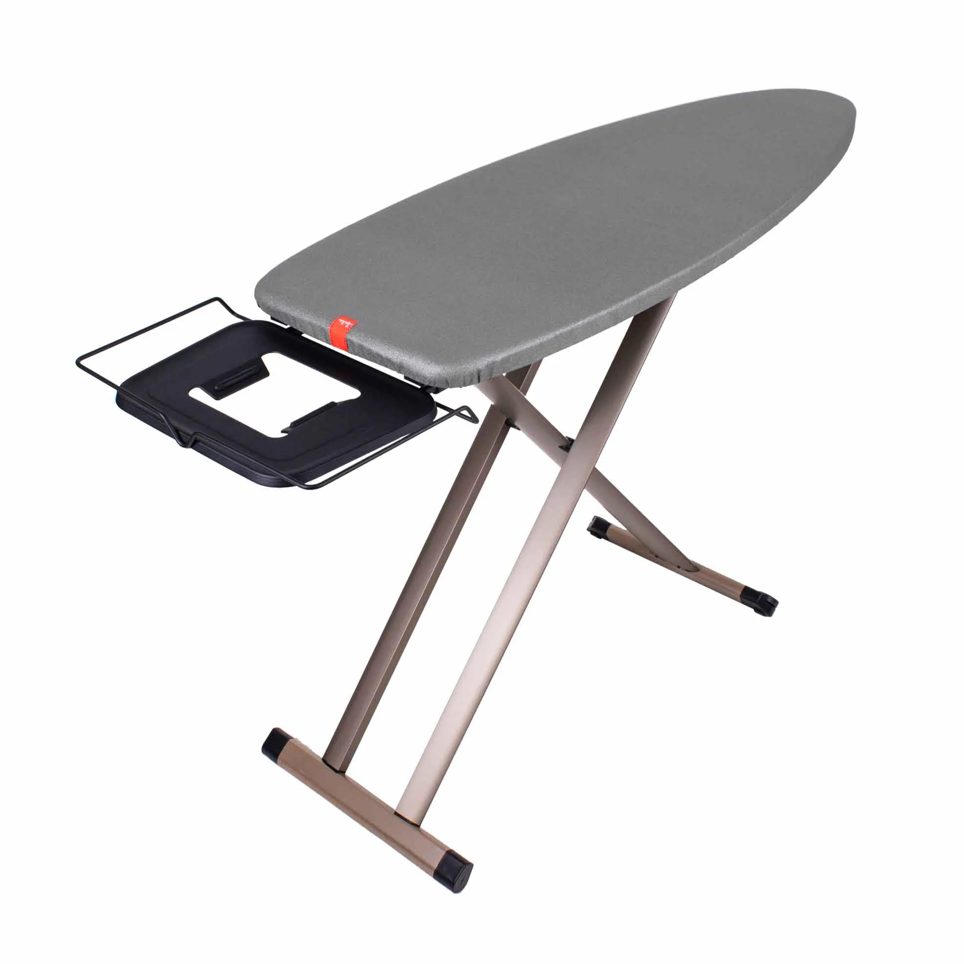 JATA HOGAR HPLA8242 - Tabla de Planchar. Tabla de Planchar Plegable. Altura Regulable. Gran Superficie: 130 x 47 cm. Gran Estabilidad. Funda 100% Algodón. Ligera. para planchas y centros de Planchado