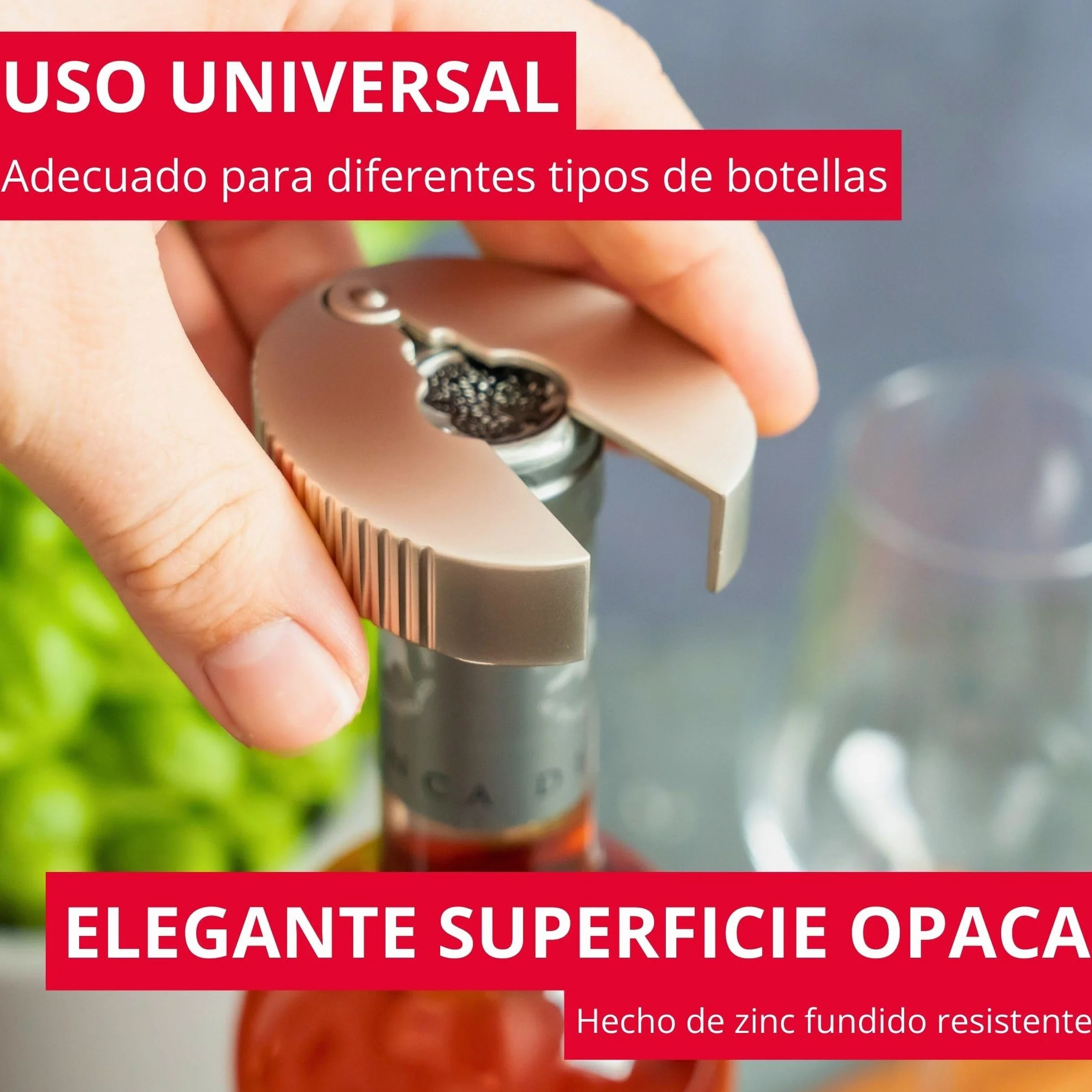 Westmark Cortador de cápsulas, Monopol Edition, Zinc fundido a presión, Mondo, Acabado satinado, 62963380