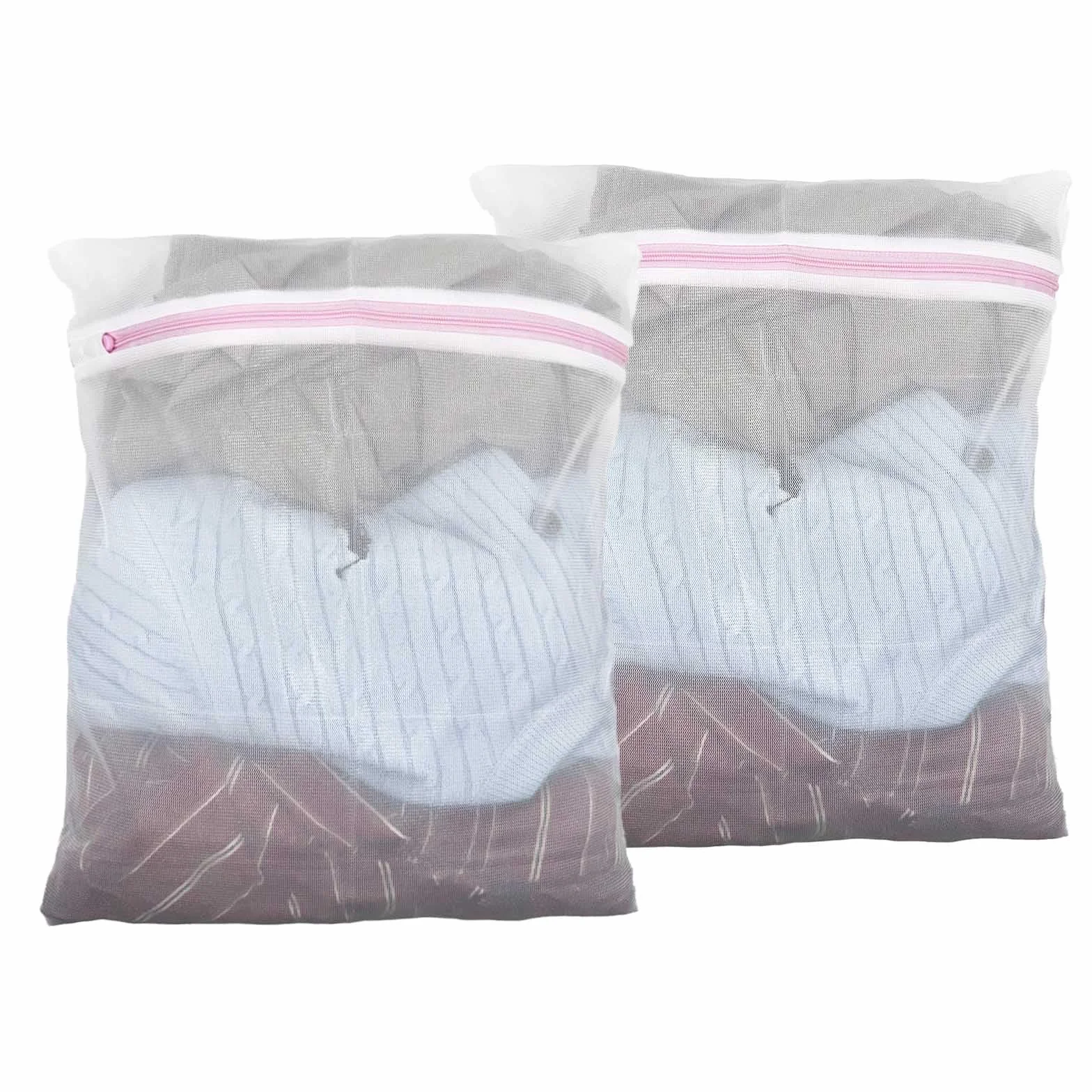 Bolsas para Lavadora 30 x 40 cm con Cremallera Oculta, 2 Piezas