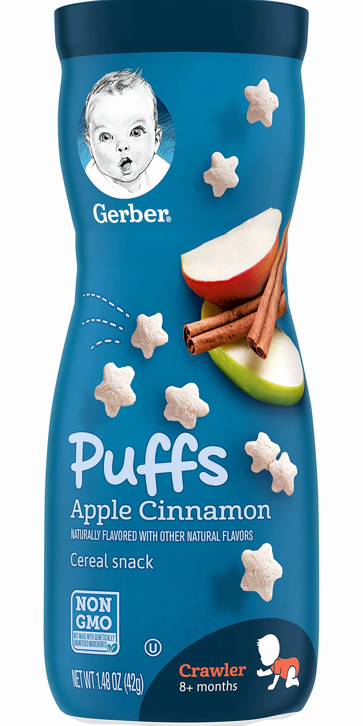 Gerber Graduates Apple Cinnamon Puffs
