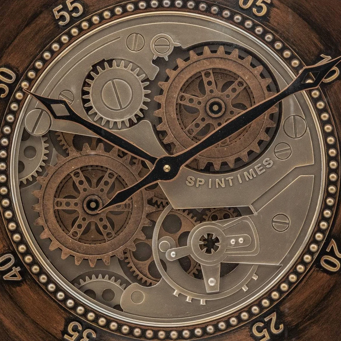 Atmosphera Reloj mecánico Yoni Metal marrón 59cm