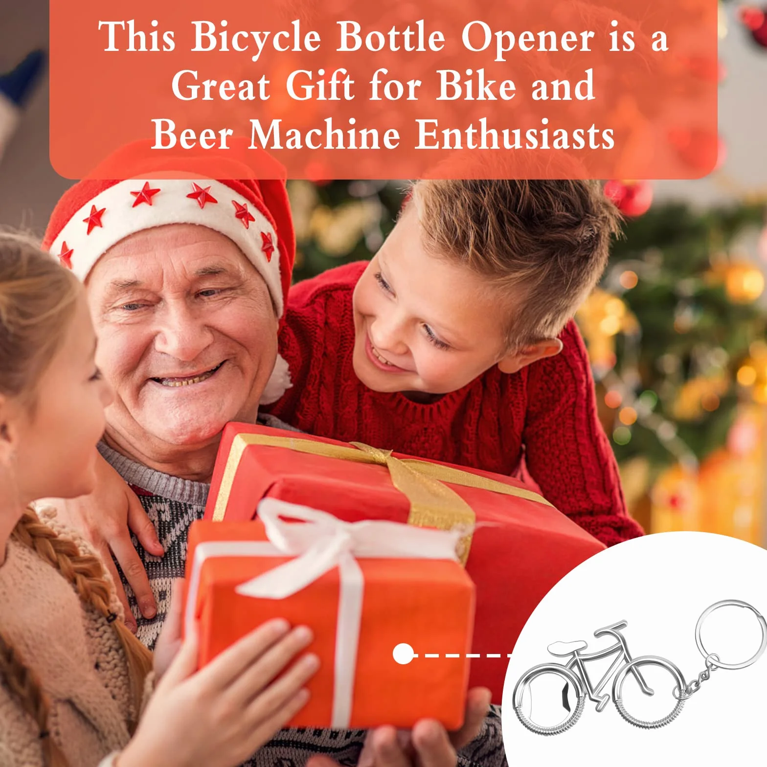 Abrebotellas Llavero Bicicleta, 4pcs Creativo Llavero Abridor de Botellas de Cerveza para Bicicleta, Mini Abridor de Botellas Aluminio, Divertido Regalo para Fiestas, Bodas, Festivales