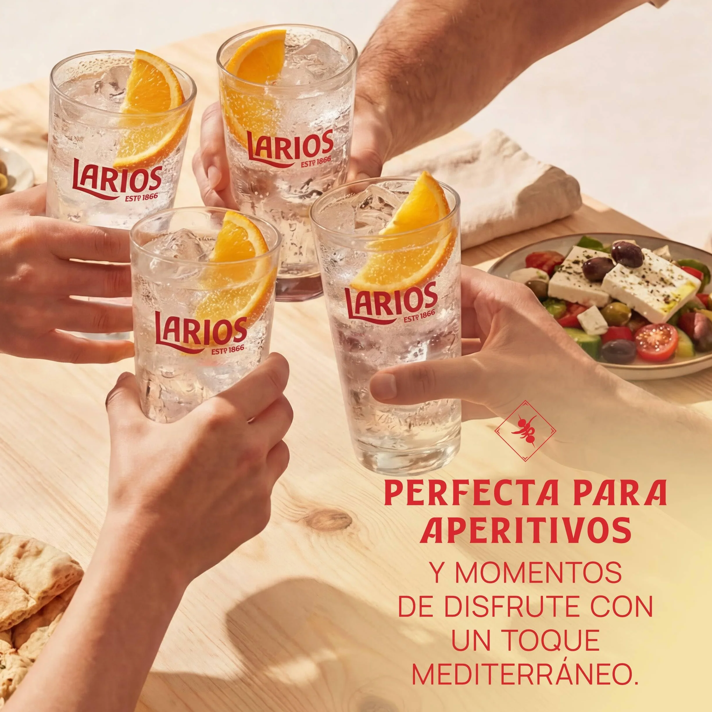 Larios Ginebra Mediterránea Dry Gin 1L