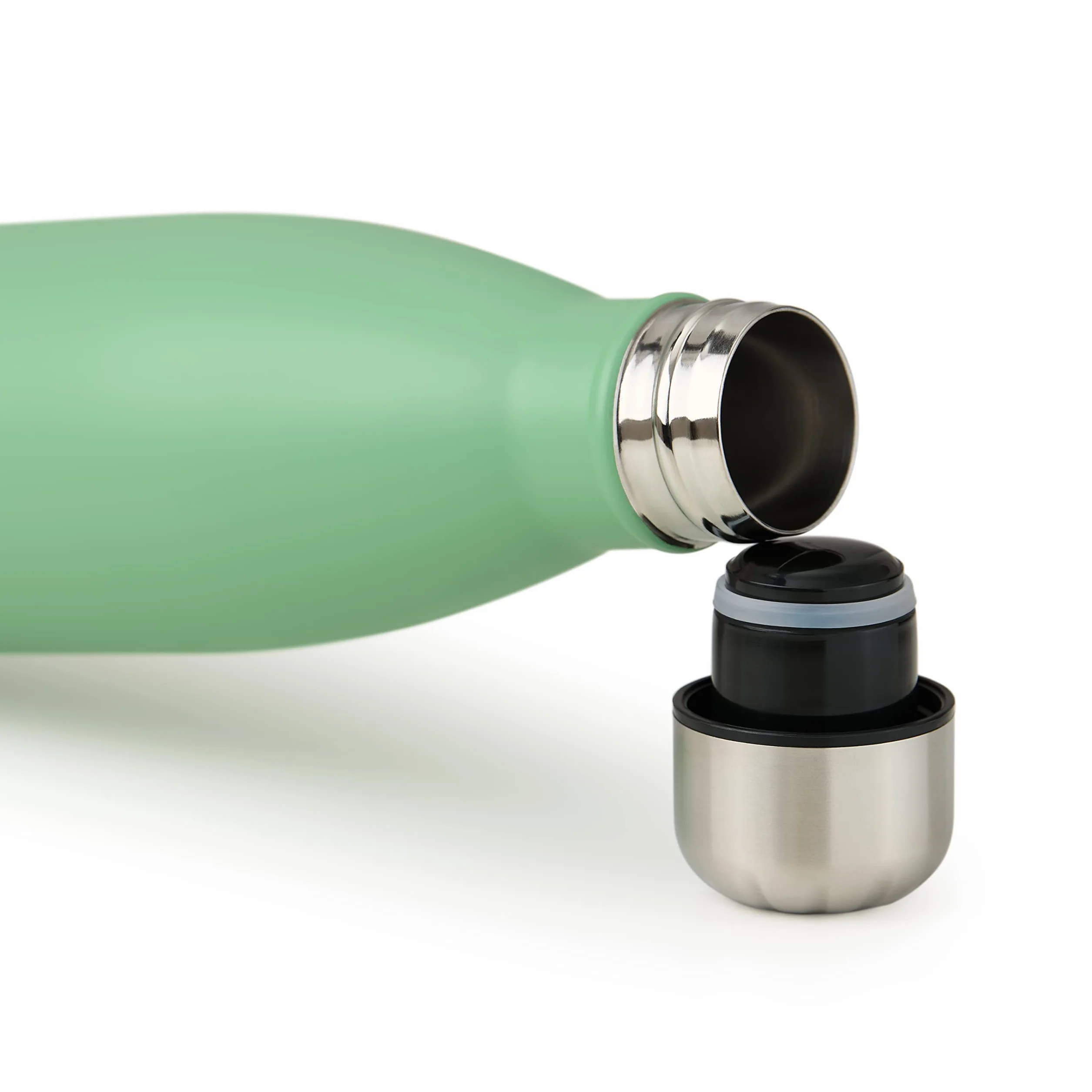 Blumtal® Botella termica Charles 1 litro sin BPA acero inoxidable aislada summer green/verde