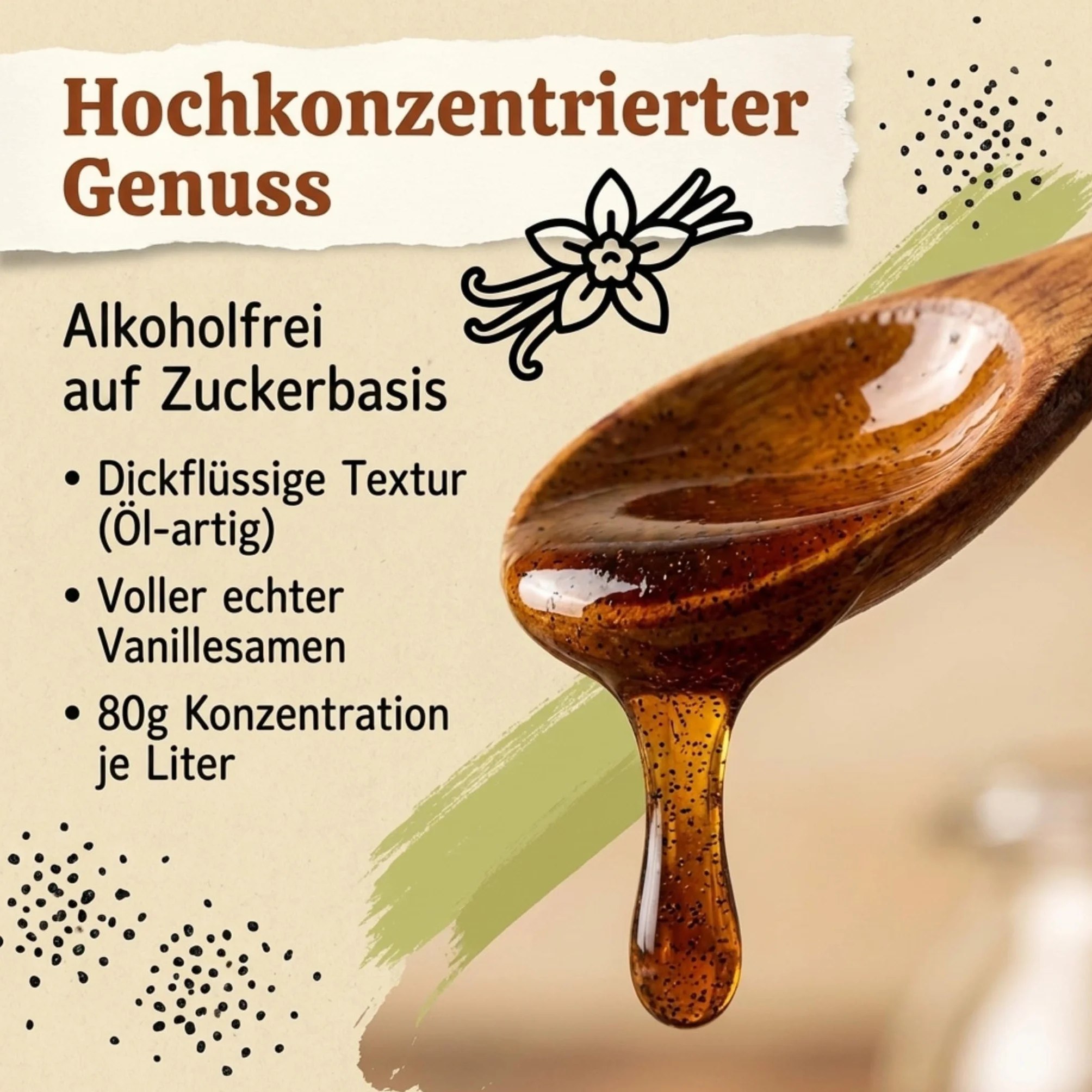 Extracto de Vainilla Bourbon BIO 75 ml natural de Madagascar para hornear