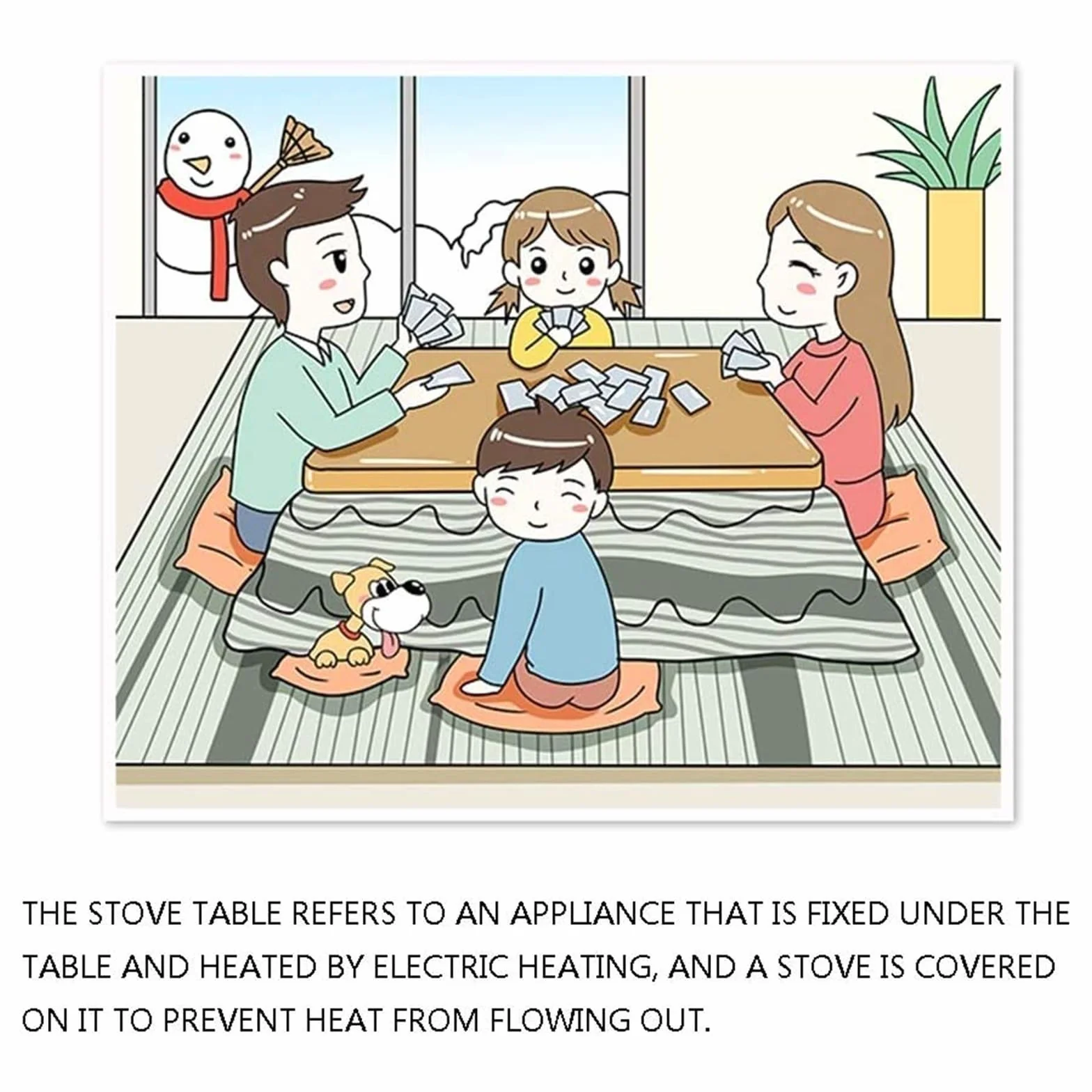 Mesa Kotatsu Kotatsu Edredón con Patrón A Cuadros Juego De 4 Piezas Mesa Kotatsu Calefactora Juego De Mesa Kotatsu De Estilo Japonés Mesa De Centro De Sala De Estar (Color : Azul, S : 75 * 75 * 38CM)