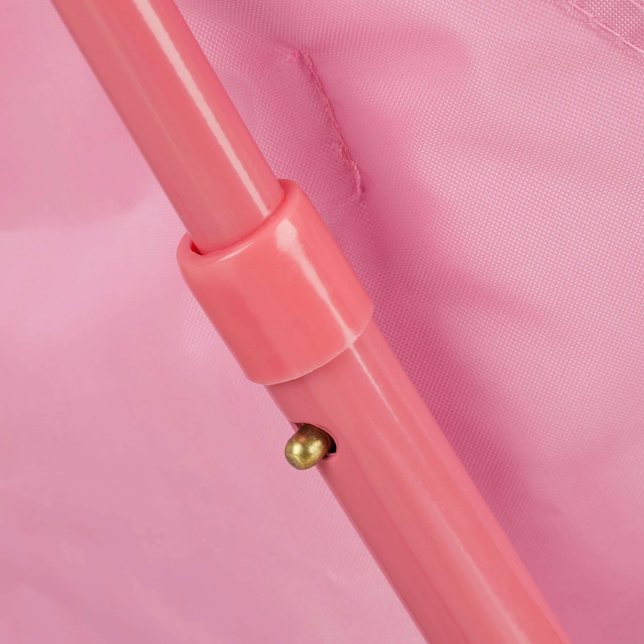 Relaxdays Silla de Acampada Infantil Unicornio Plegable Rosa