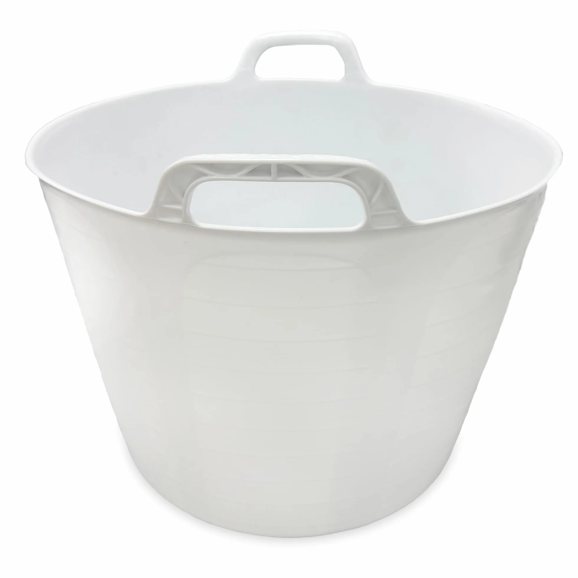 Pack 5 Capazos Blancos 42L Uso Alimentario Sin BPA Para Cocina y Hostelería | Hecho en España. Cumple Normativa Europea alimentaria. Resiste uso profesional intensivo en cocinas, restaurantes, cámaras