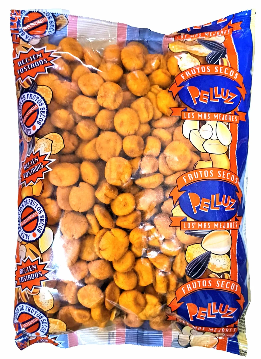 Pelluz Cacahuetes BBQ Ravioli 1 Kg Aperitivo Snacks