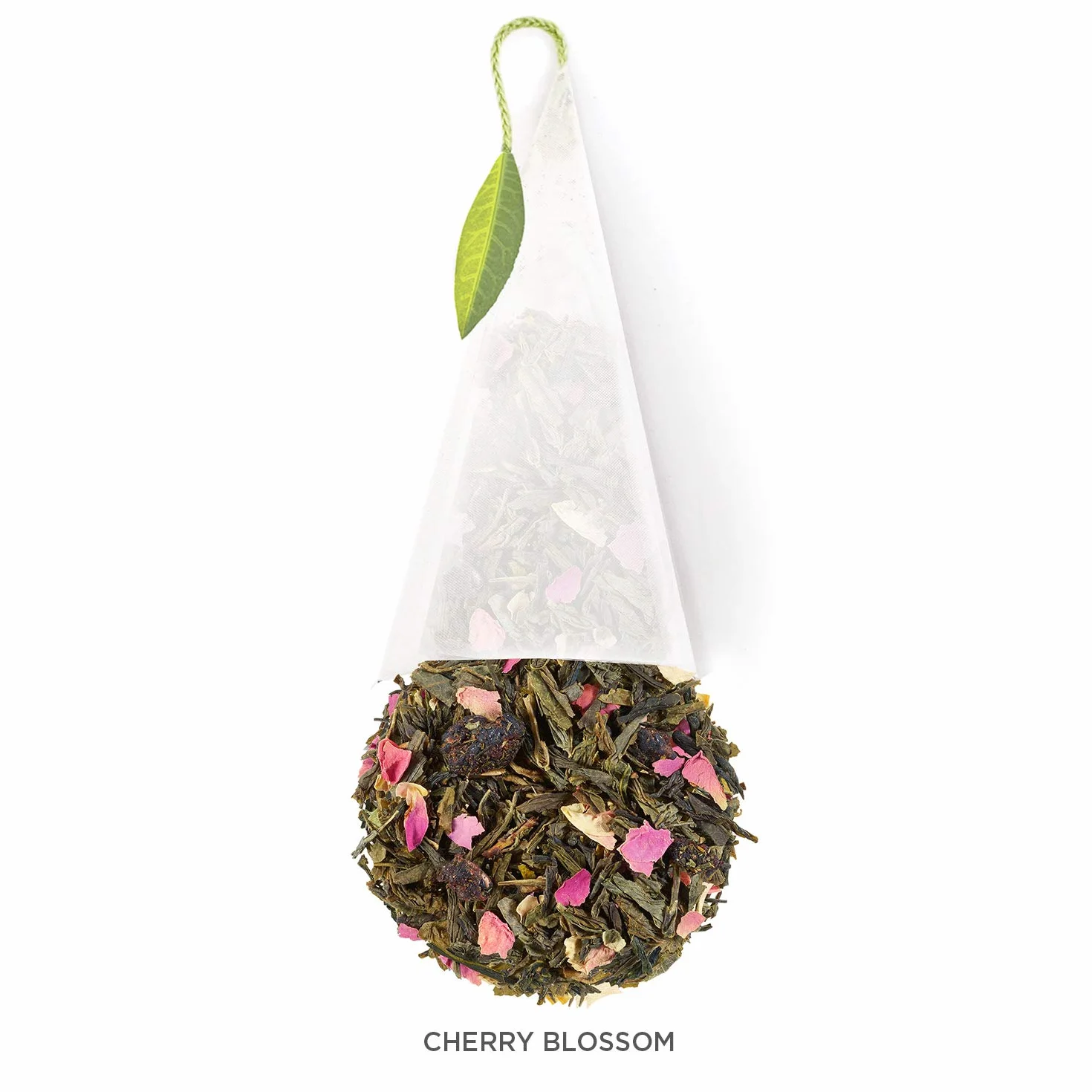 TEA Fortè Box 40 Piramidi Cherry Blossom Té Verde Fiori di Ciliegio