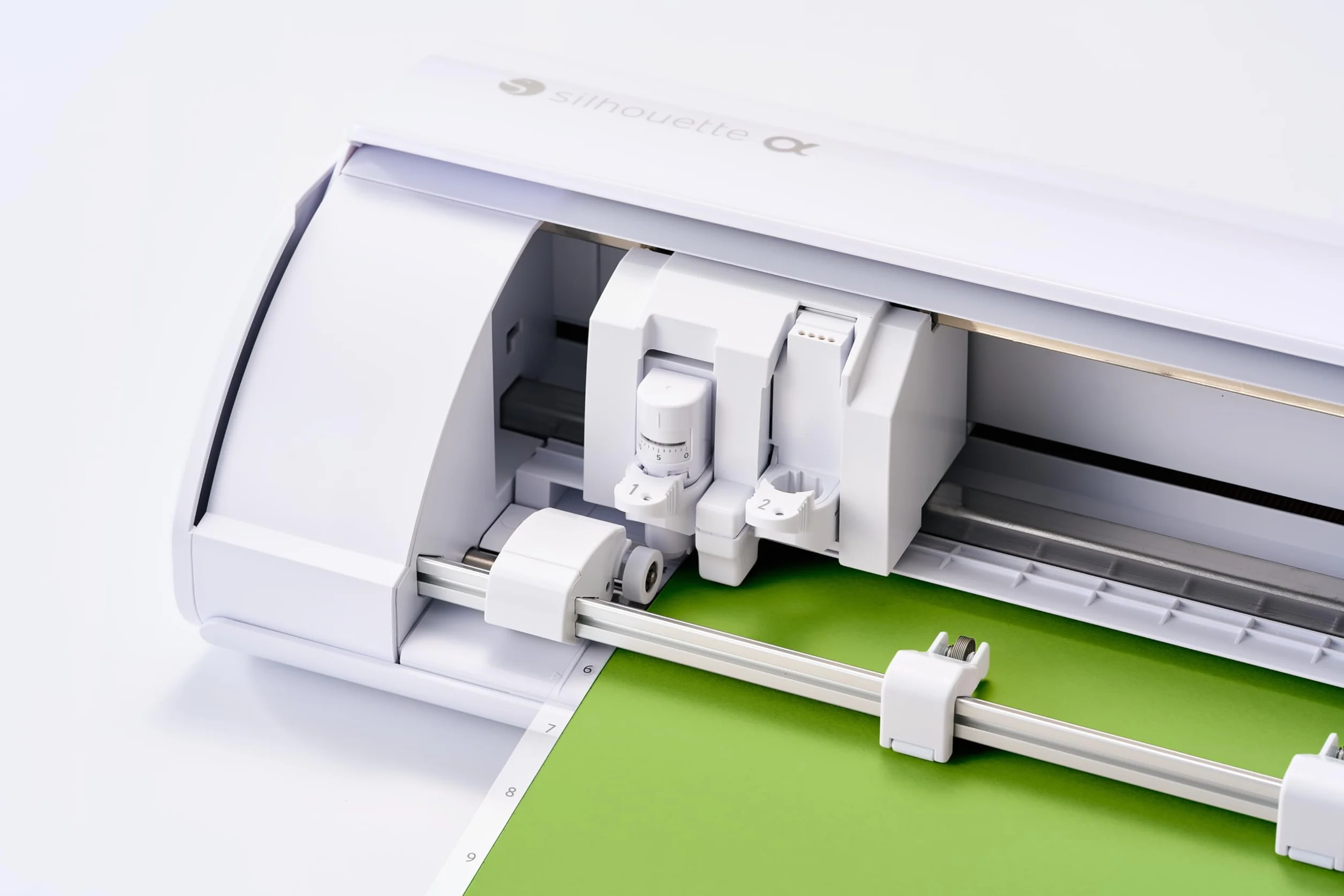 Silhouette CAMEO 5 Alpha, Máquina de Corte, 30,5 cm, Blanco