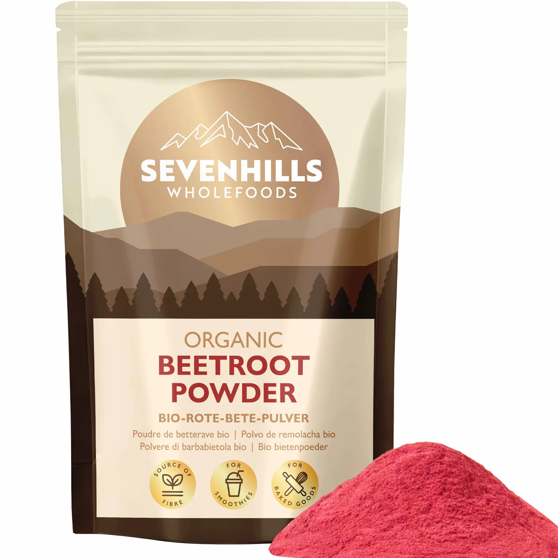 Sevenhills Wholefoods Polvo De Remolacha 500g