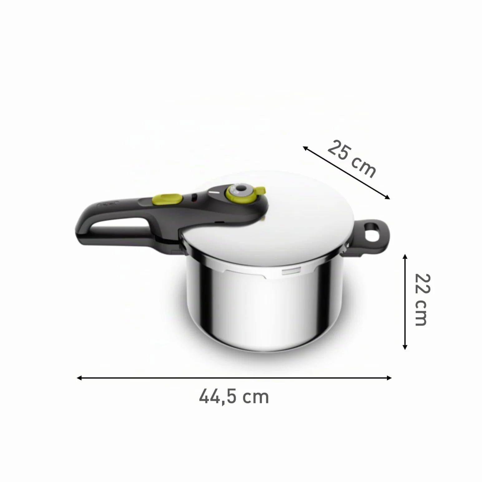 Tefal Secure 5 Neo Olla a Presión 6L con Cestillo, Ahorro Energético 50%, Cocción a Presión, 2 Programas, Seguridad 5 Puntos