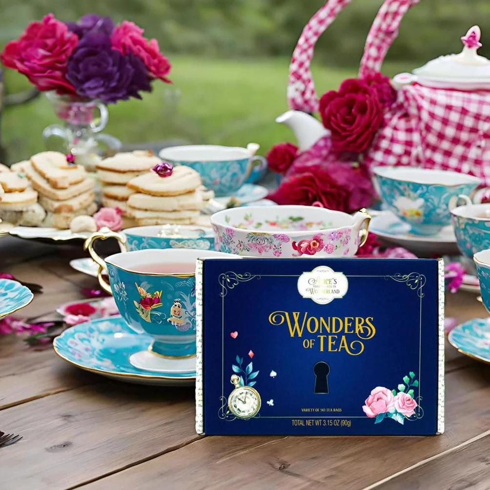 Aventuras de Alicia en el País de las Maravillas set regalo Wonder of Tea 6 sabores 90 bolsitas