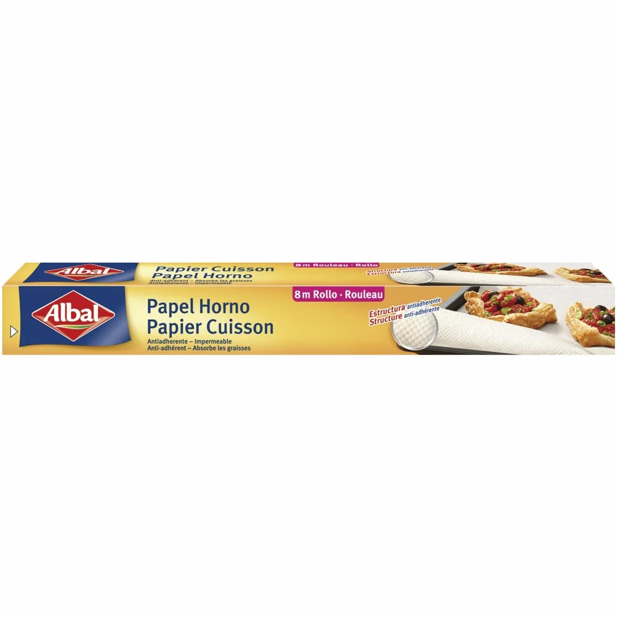 Albal - Papel de horno (8 m, 1 unidad, 12 unidades)