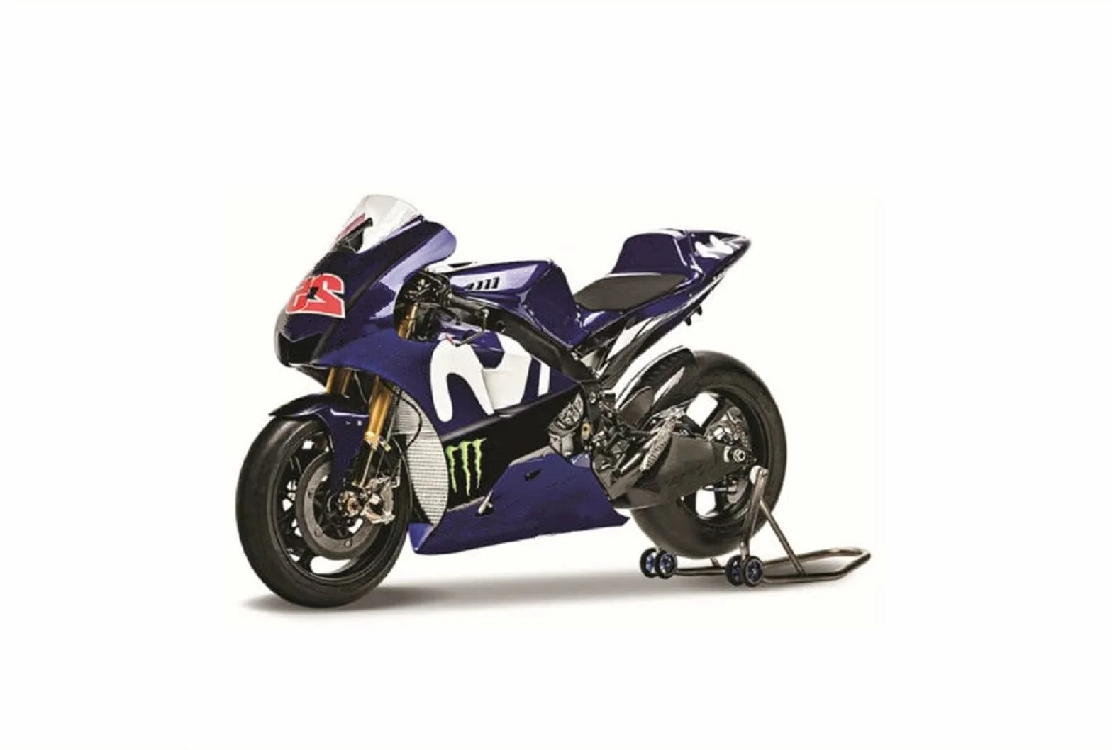 Moto de Juguete para Yamaha YZR-M1 25 2018, Motocicleta, Regalo De Cumpleaños, Juguetes, Colección Coches 1/18