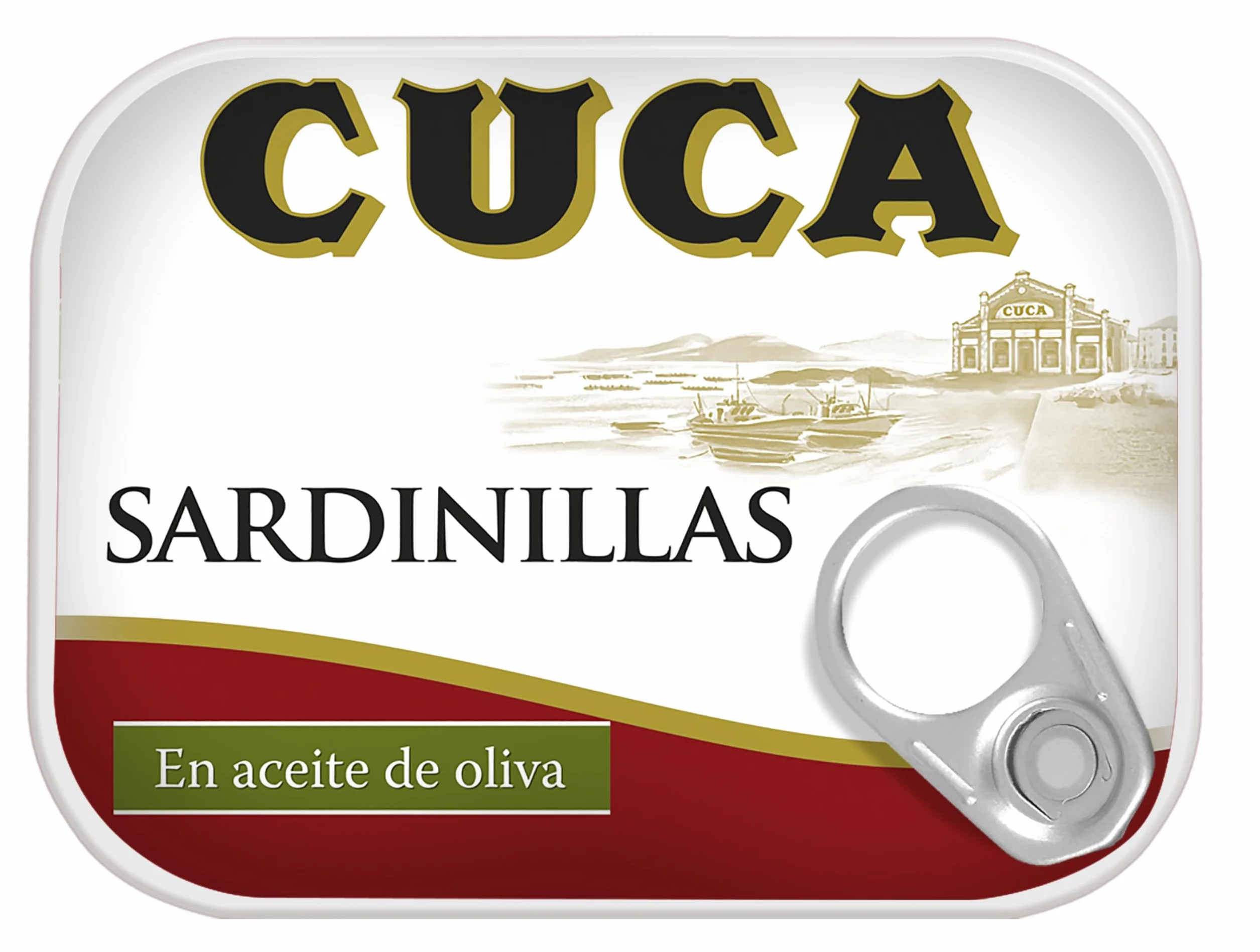 Cuca Sardinillas en aceite de oliva, 3 latas de 115gr