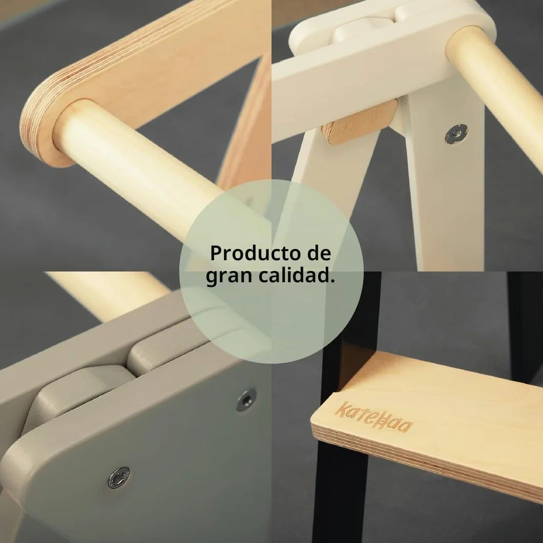 Torre Montessori de Aprendizaje con Rieles de Seguridad para Niños 3-6 Años