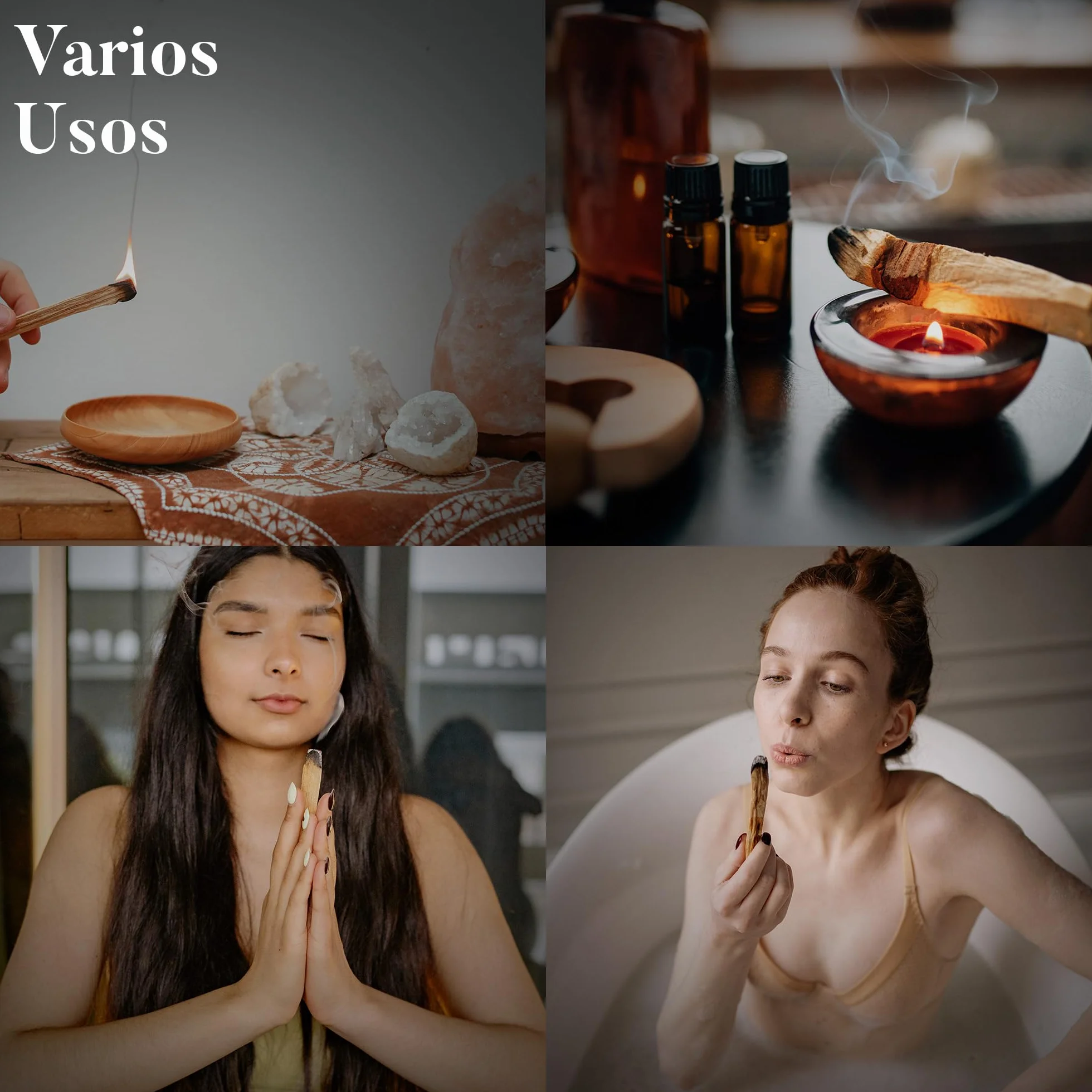 PORTENTUM Palo Santo Natural XL 100 gr Origen Perú Madera Sagrada do Quemar