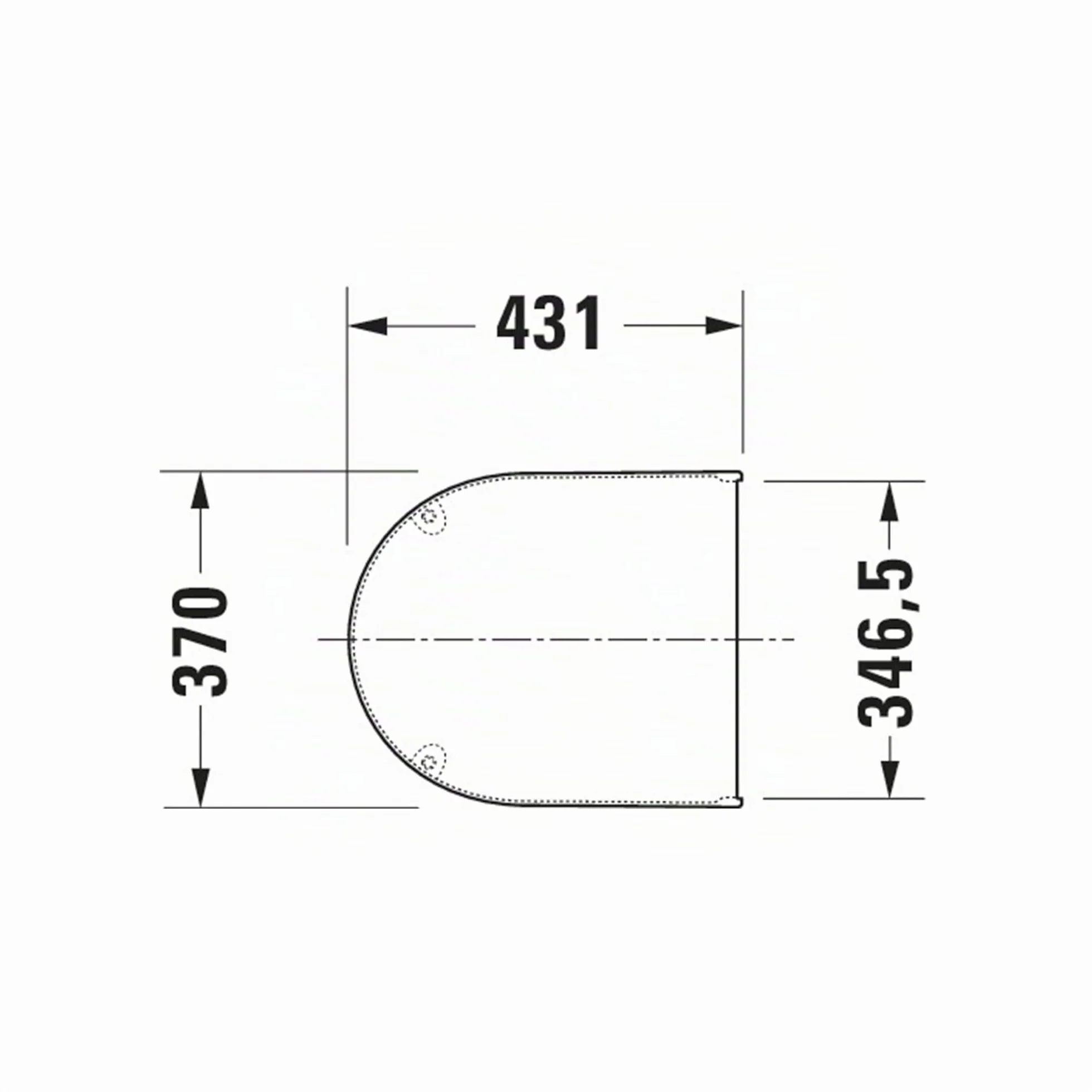 Duravit Starck 3 tapa WC, tapa de wc con mecanismo de cierre suave y lento, asiento de inodoro de urea duroplast, tapadera wc con bisagras de acero inoxidable, tapa de inodoro blanco
