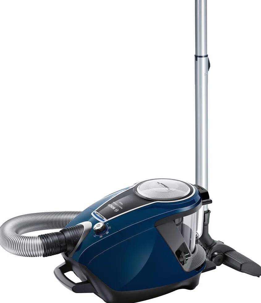 Bosch - Aspirador sin bolsa Relaxx Ultimate, Extremadamente silencioso 68 dB, 700 W, 3 litros, Azul, azul, BGS7RCL
