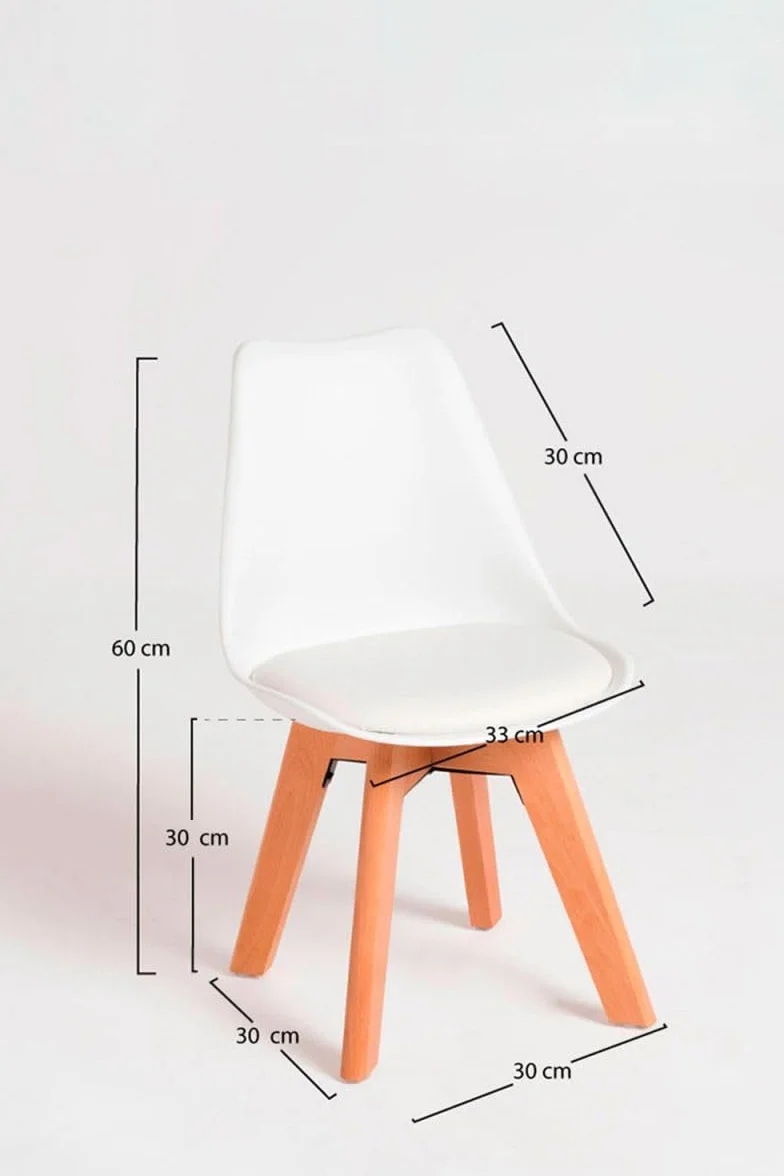 Regalos Miguel - Sillas Comedor - Silla Synk Kid (Infantil) - Blanco