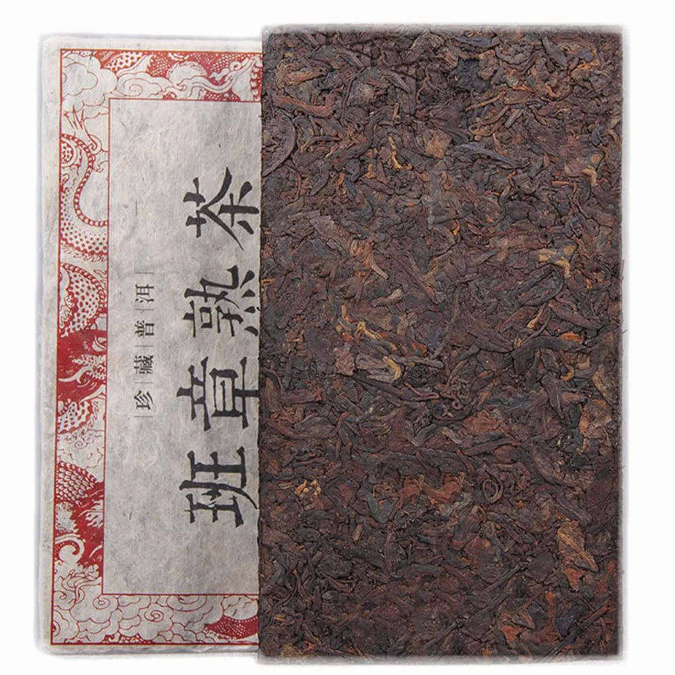 Té Pu Erh Negro Viejo árbol de azufaifo Yunnan LaoBanzhang 1000g