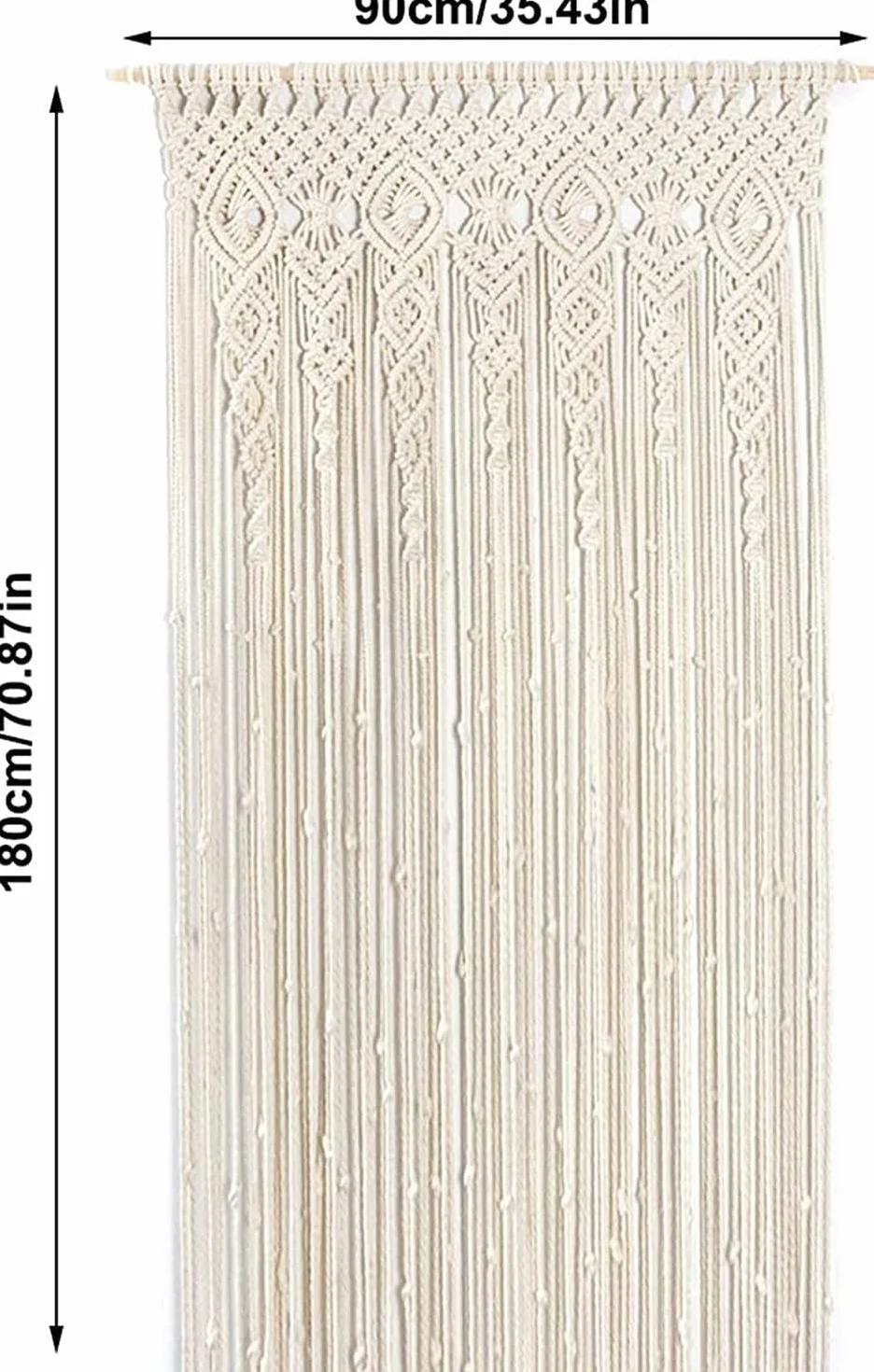 Colgante de pared bohemio decoración