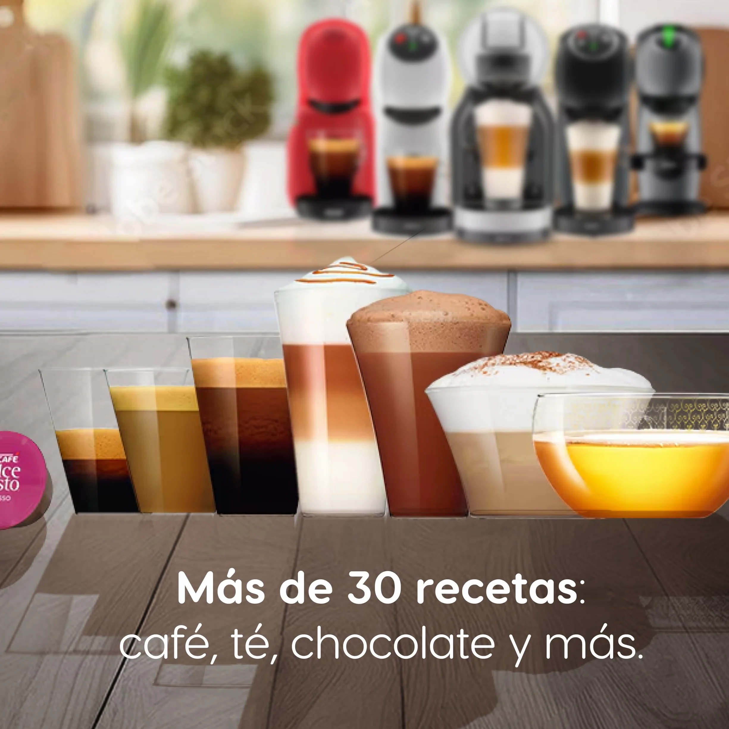 NESCAFÉ Dolce Gusto Espresso Intenso Cápsulas de Café 90 Cápsulas Intensidad 7 Originales