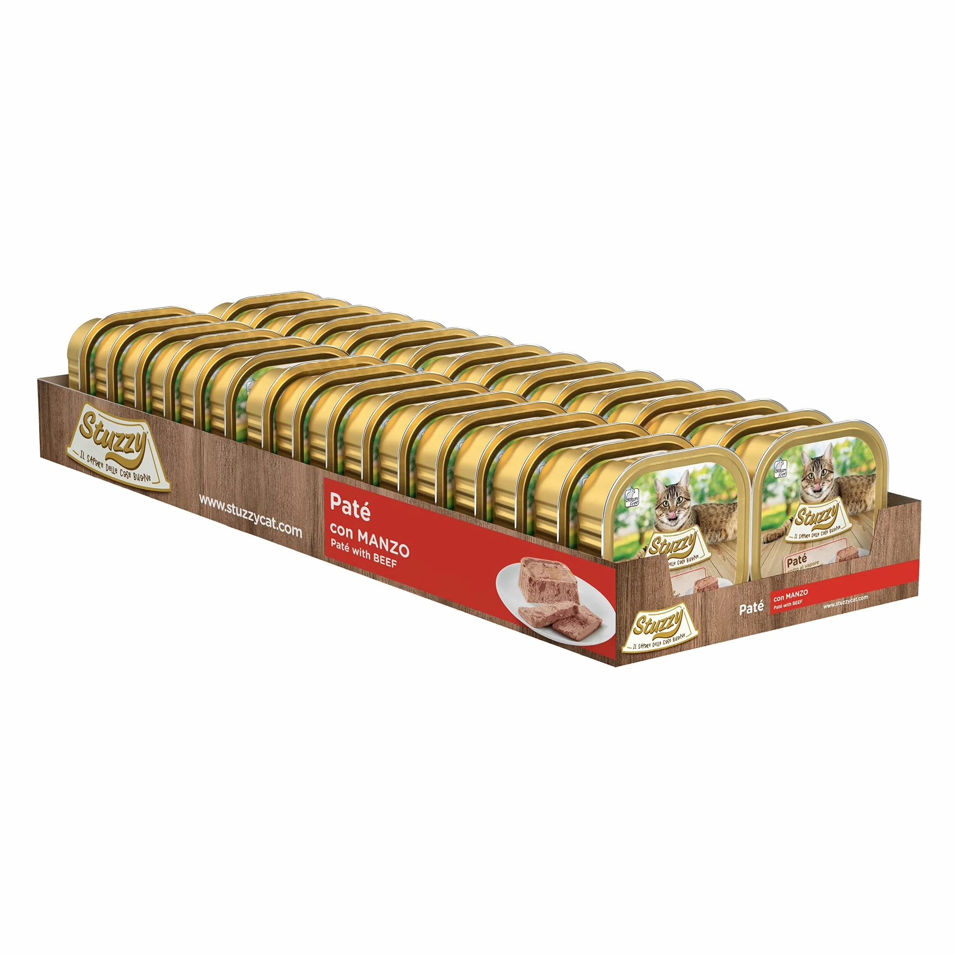 Stuzzy Paté con Manzo 32x100g