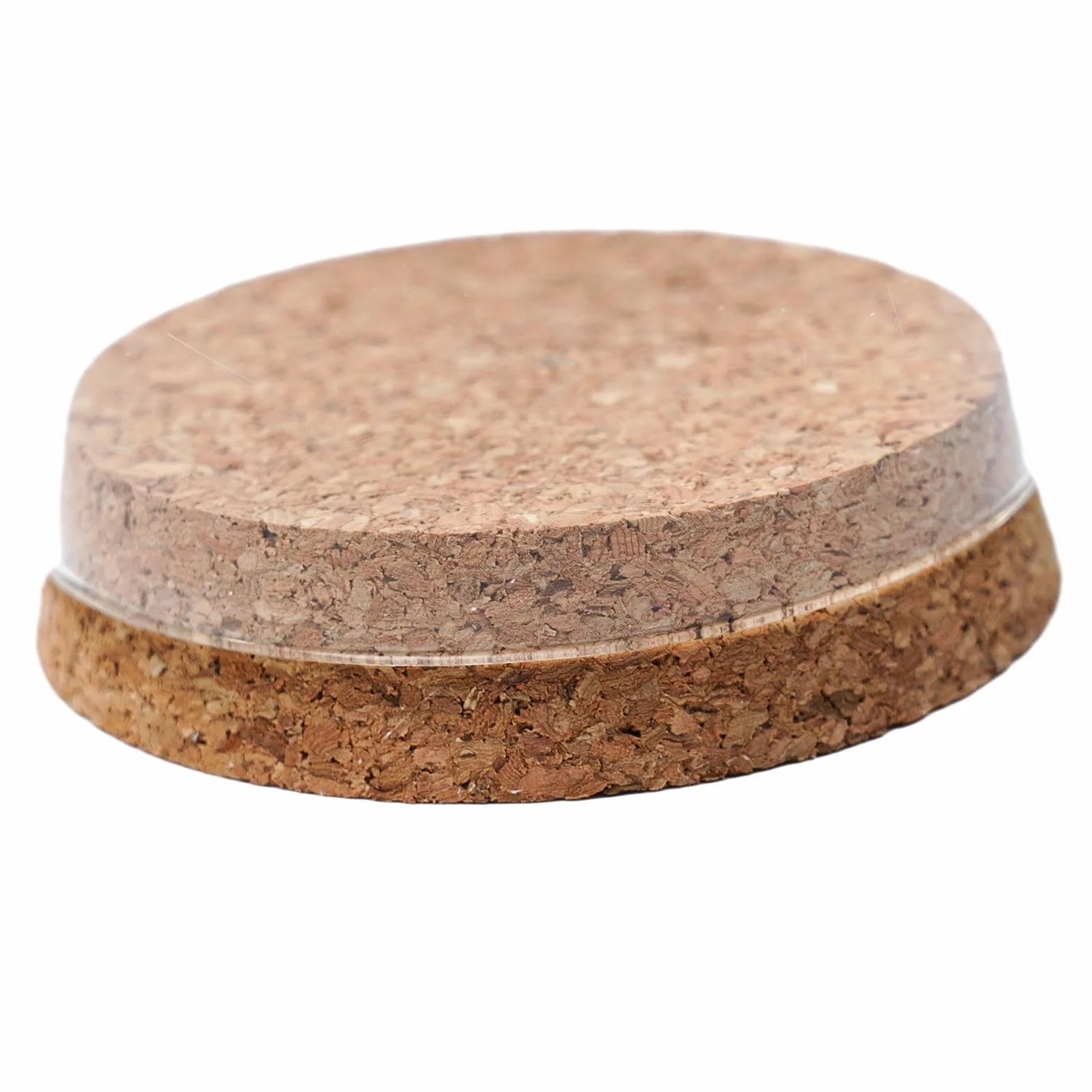 Gdfnmogo Cubierta de cúpula de cristal para plantas suculentas y flores, cristal transparente hecho a mano con base de corcho de madera natural, decoración de mesa para sala de estar, dormitorio