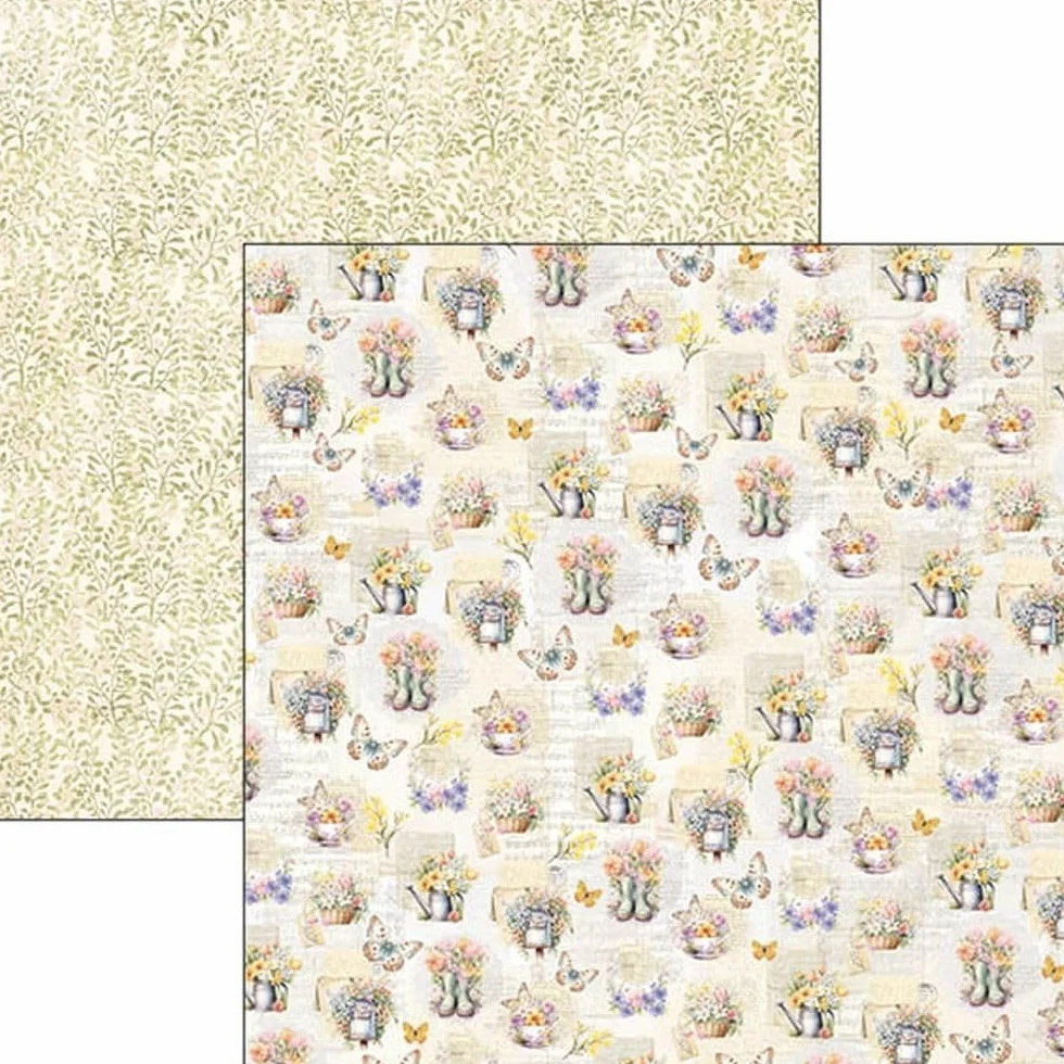 Ciao Bella Colección Floristería Paper Pad 12"x12"