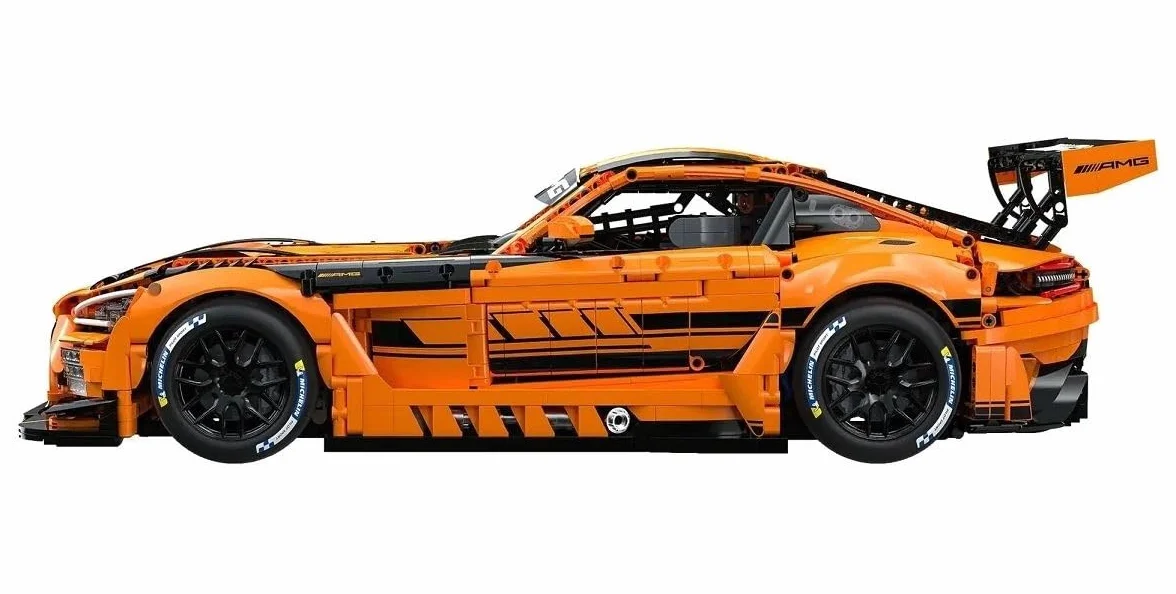Cada - Mercedes AMG GT3-5466 Piezas - Coche Deportivo a Escala 1:18 - (DeQuBe 927DE64008)