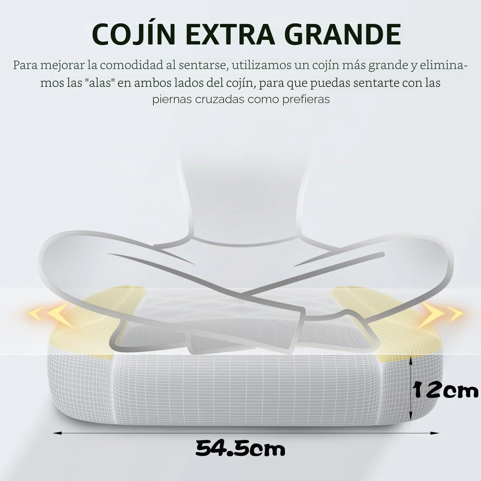 PZDO Silla Gaming Ergonómica Silla de Oficina con Tejido de Alta Tecnología, Silla Gamer Silla Ordenador con Reposapiés, Cadeira Gaming Chair de Ordenador, Adultos, Adolescentes (Negro)