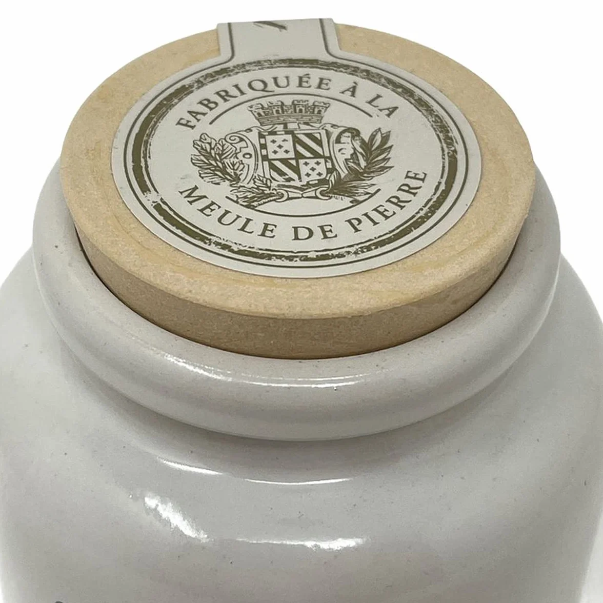 Mostaza al antiguo en grano en pote de gres