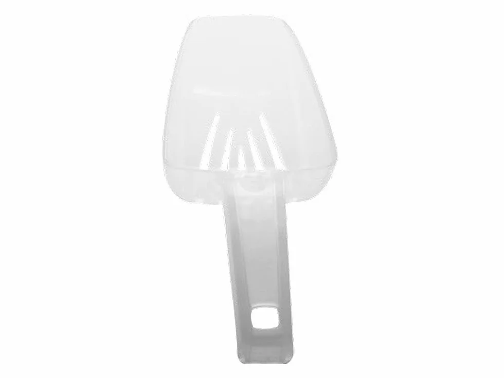 Pala para Hielo de Plástico Blanco 26,5 x 10 x 7 cm