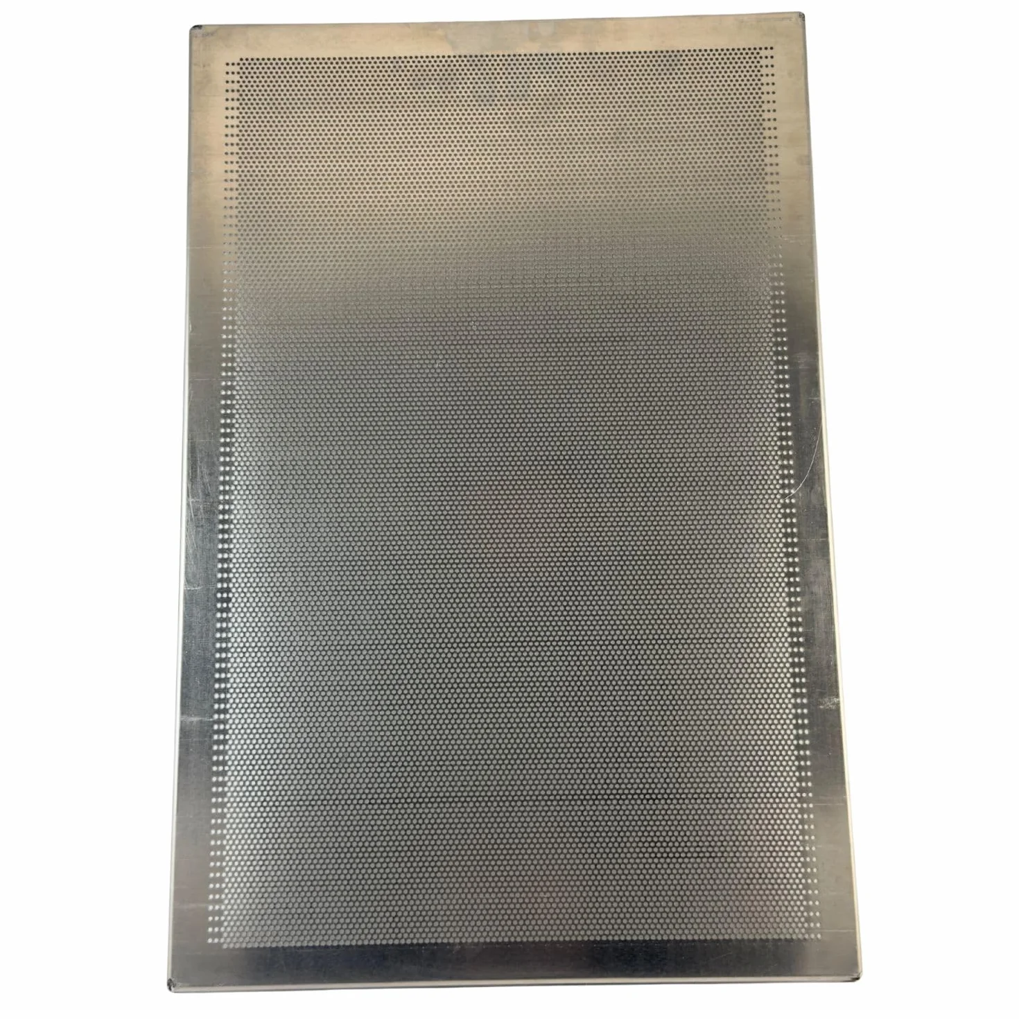 Bandeja de aluminio microperforada 600 x 400 x 20 mm